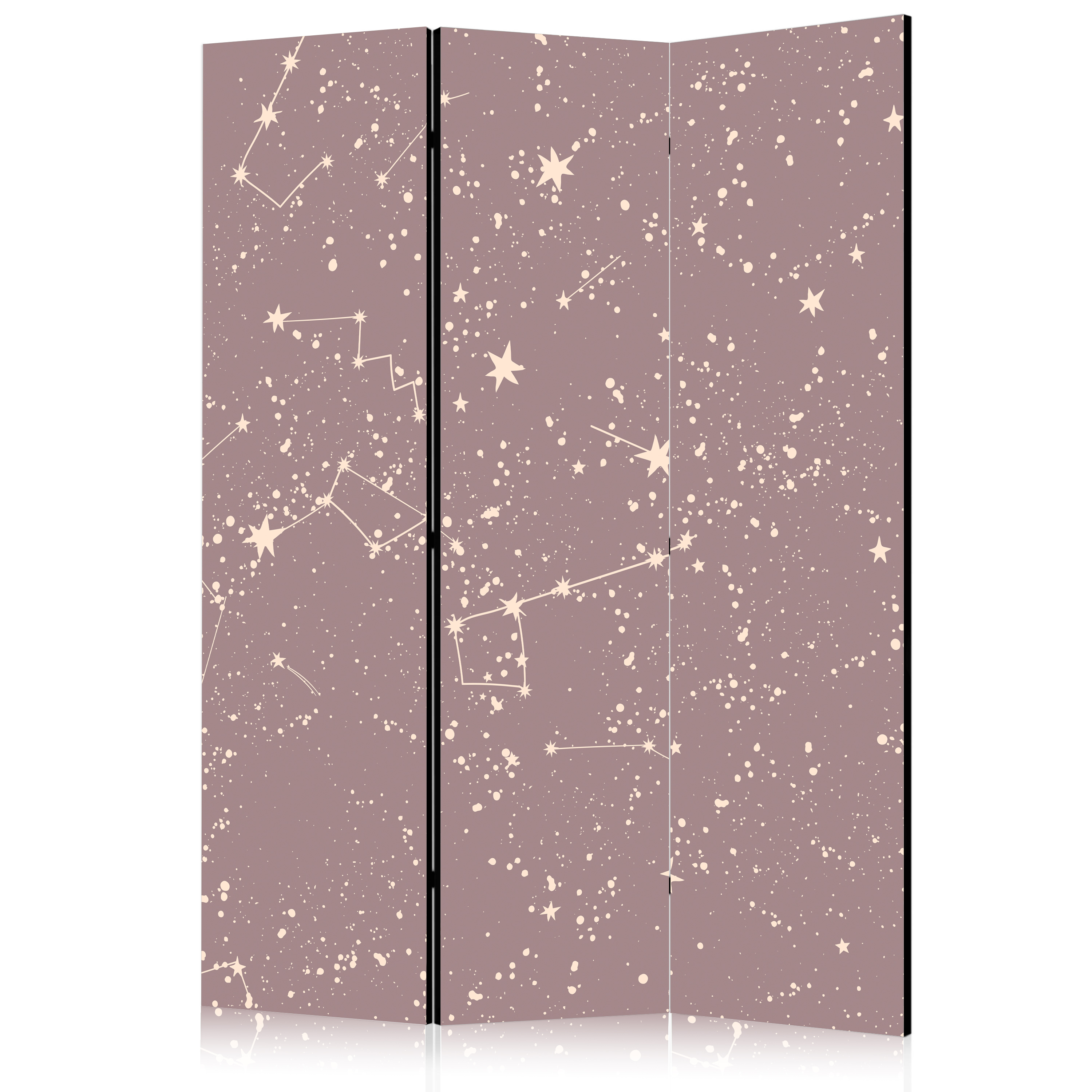 Paravent -constellations Artistiques Et Étoiles Aux Tons Pastel 135x172