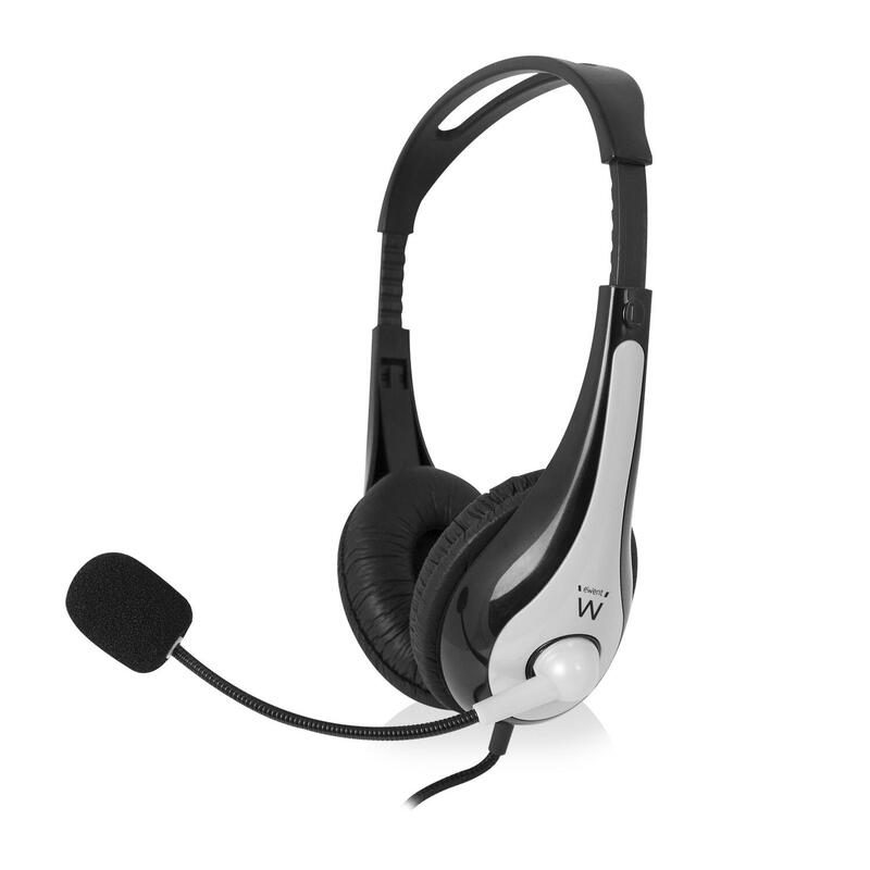 Casque Ewent Ew3565 Usb 2.1m Noir