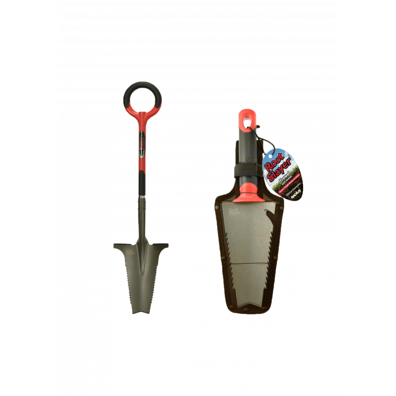 Rootslayer - Venteo - Pack Duo - Noir - Adulte - Outils Jardin - Bêche