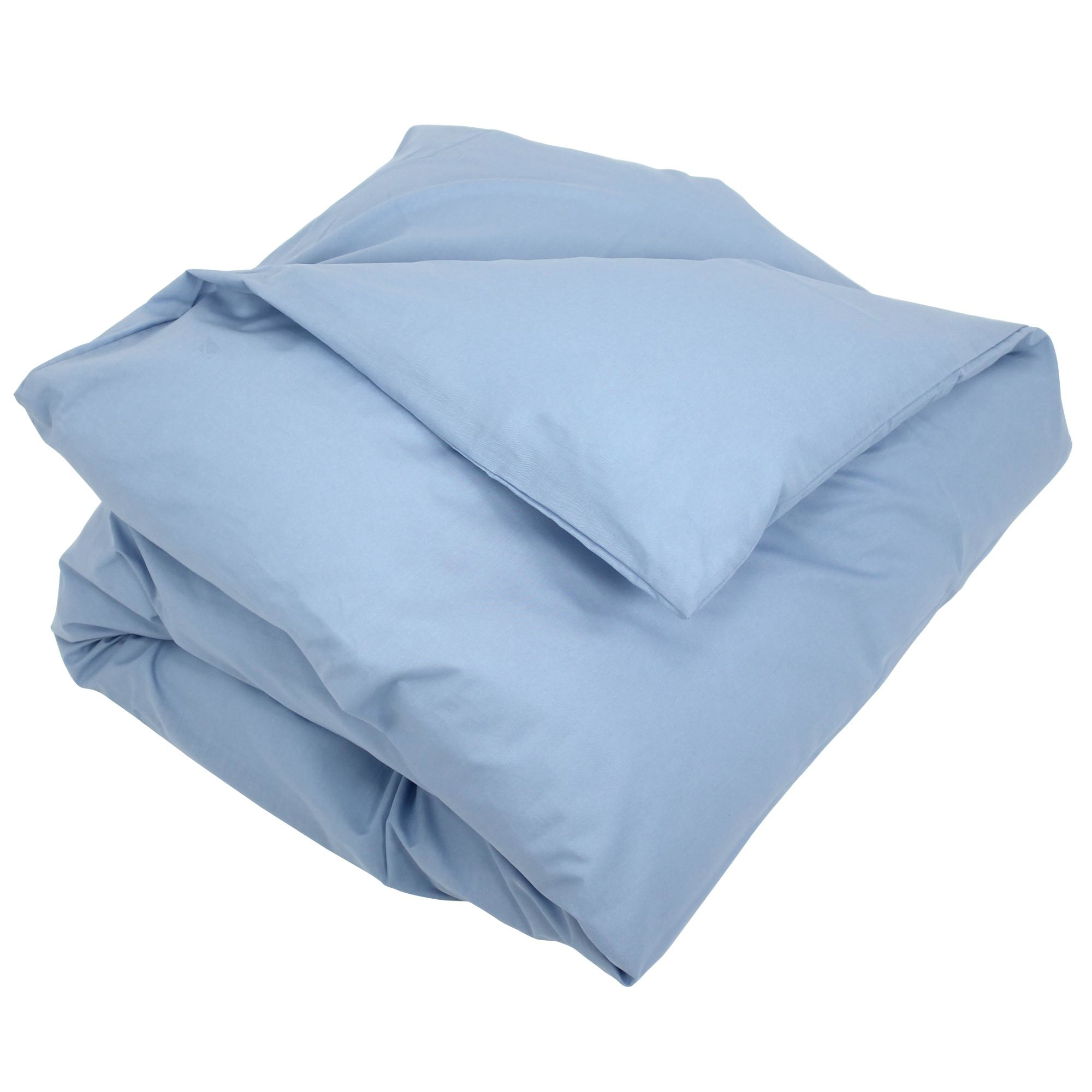 Linnea Alto Housse De Couette Bleu Coton 240 X 220 Cm