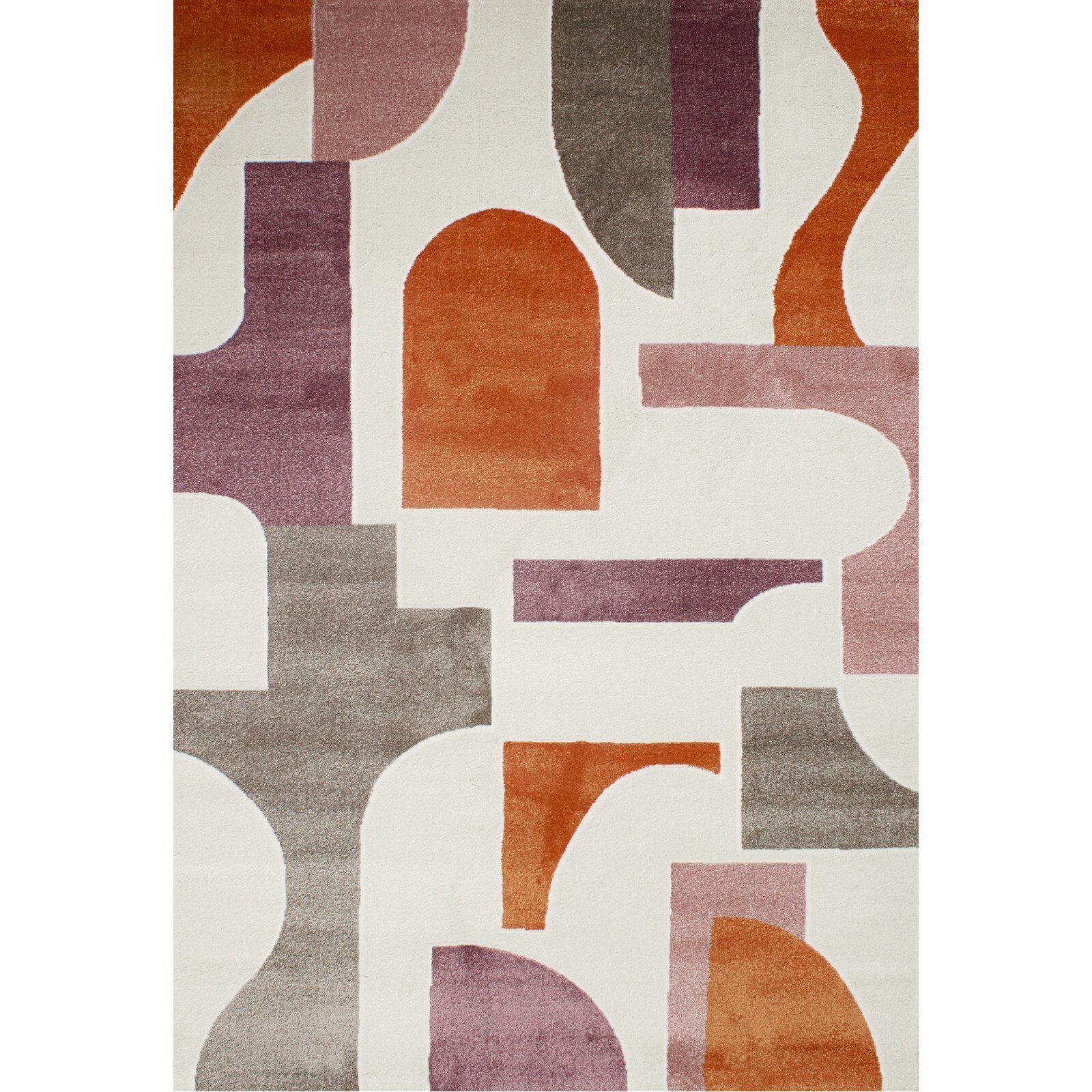 Tapis Tissé Intérieur Memphis Moderne - 120 X 160 Cm