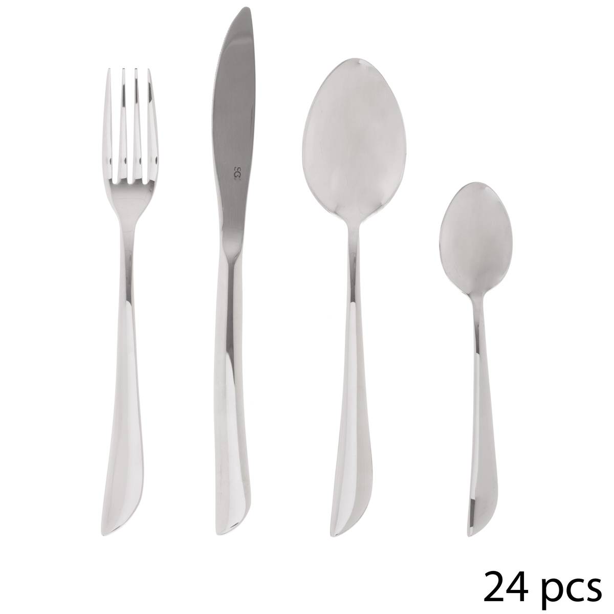 Ménagère De 24 Pièces Serrat - Sg Secret De Gourmet