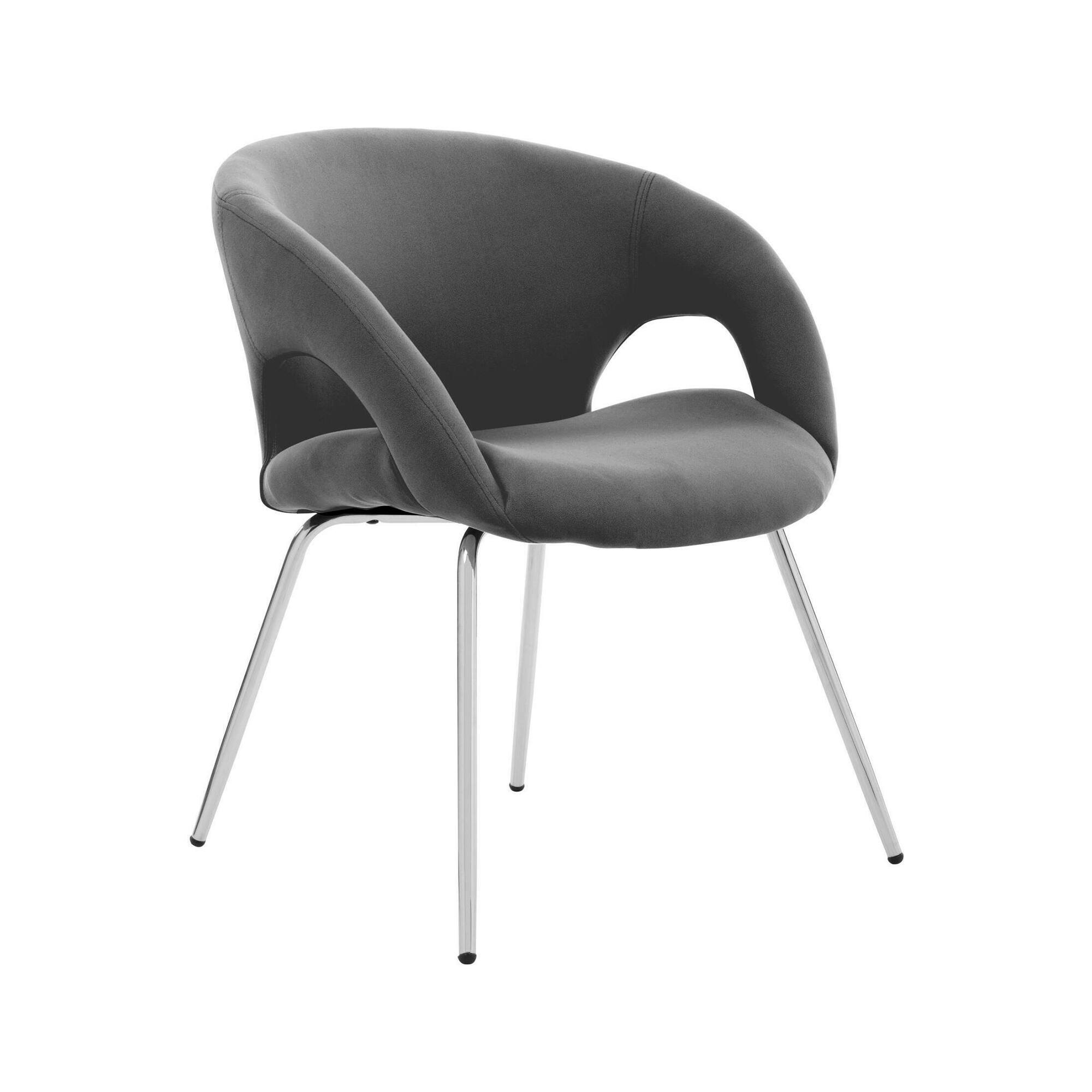 Chaise De Bureau,gris,57.5x59h72 Cm