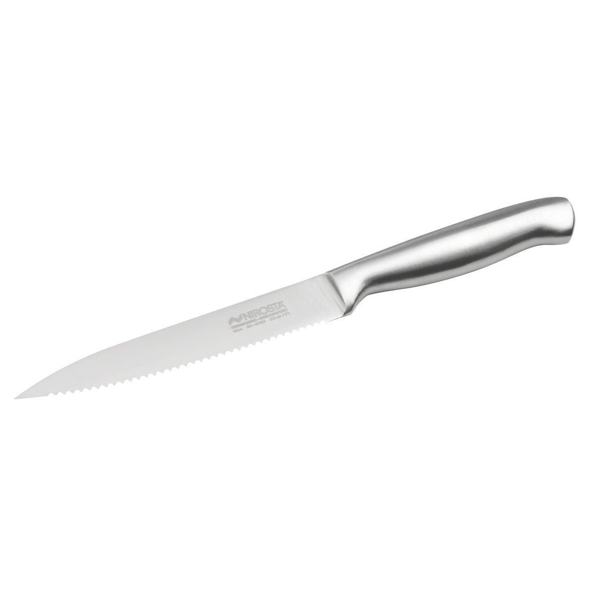 Couteau De Cuisine Professionnel 24 Cm Lame Crantée Star