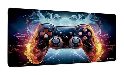 Subblim Gamecore Xl Tapis De Souris De Jeu Noir, Multicolore