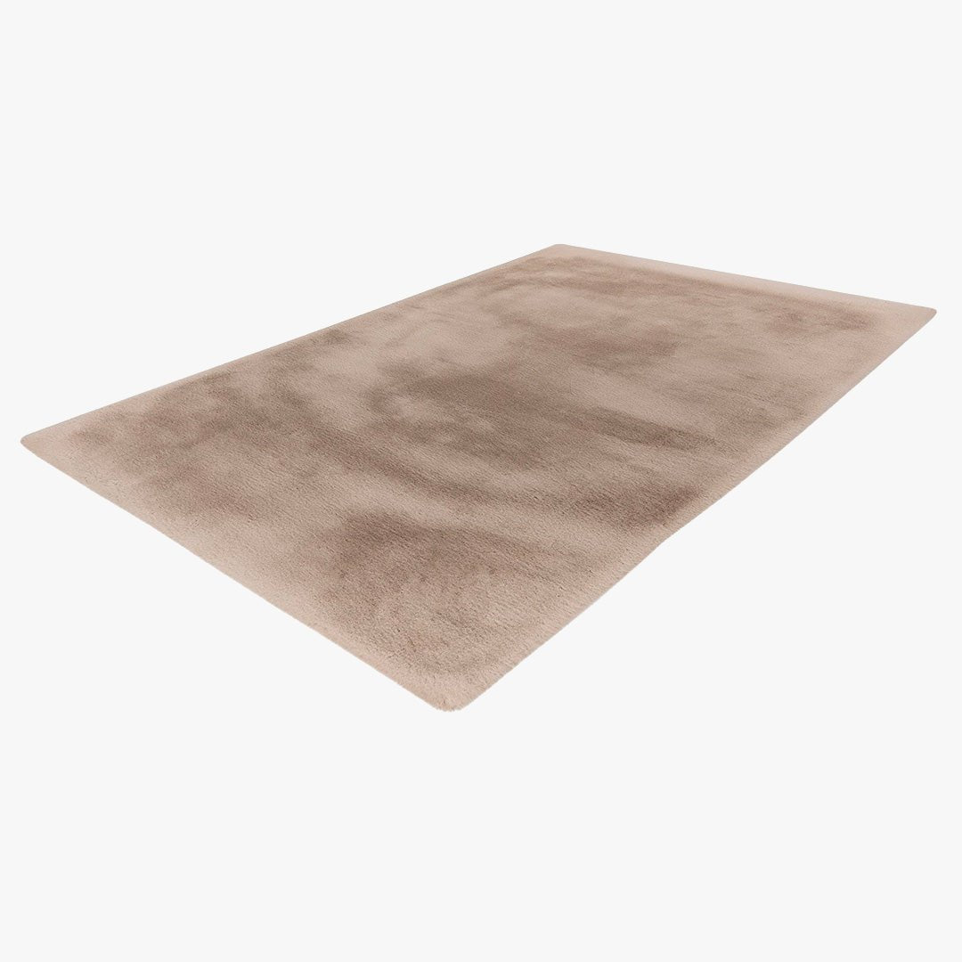 Heaven - Tapis En Tissu Doux Taupe Clair - 160x230 Cm