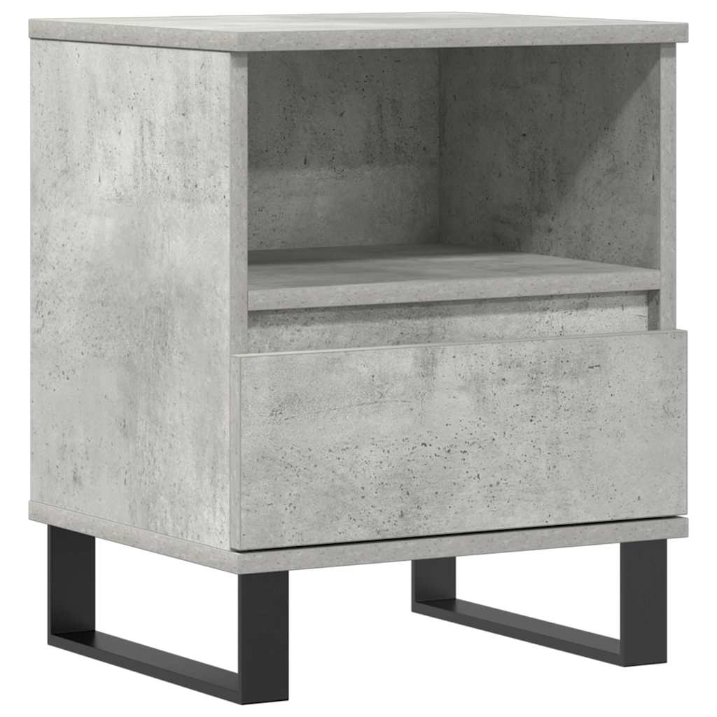 Table De Chevet Avec Tiroir Et Compartiment Ouvert 40 X 35 X 50 Cm Dec034004