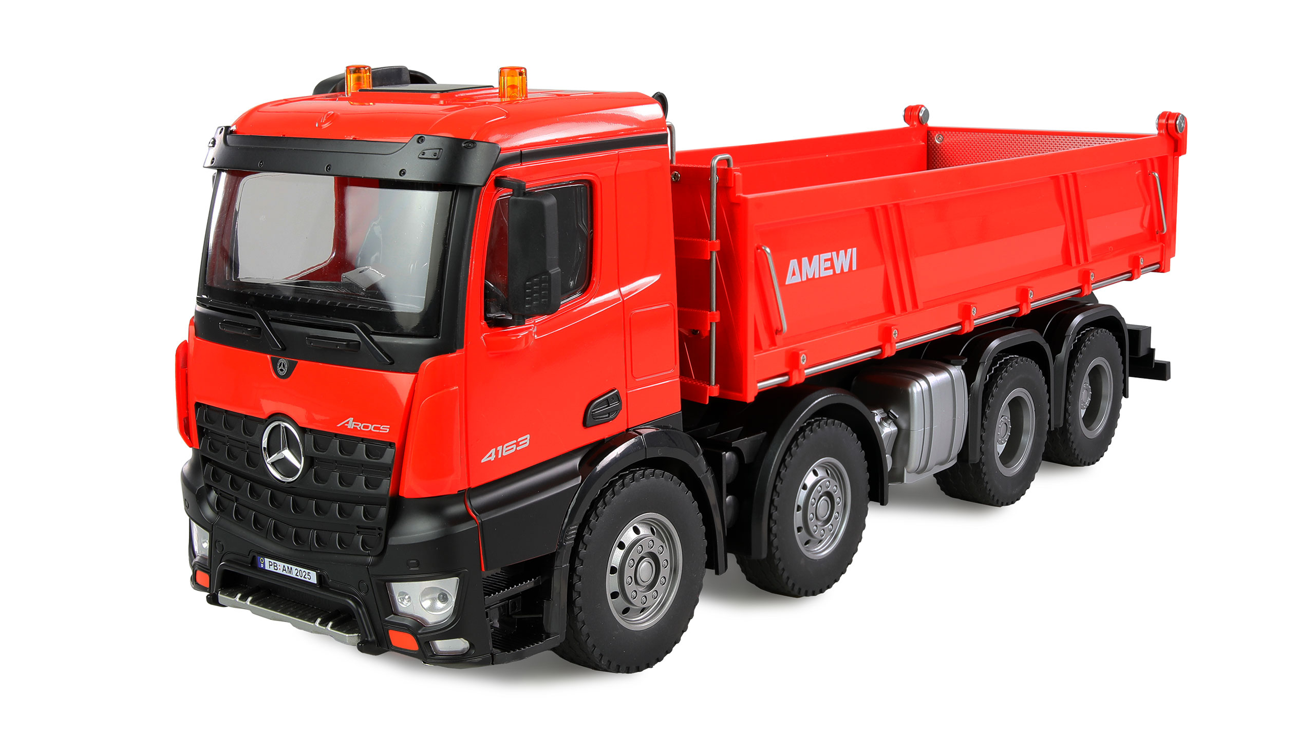 Amewi 22693 Modèle Radiocommandé Camion Benne Moteur Électrique 1:18