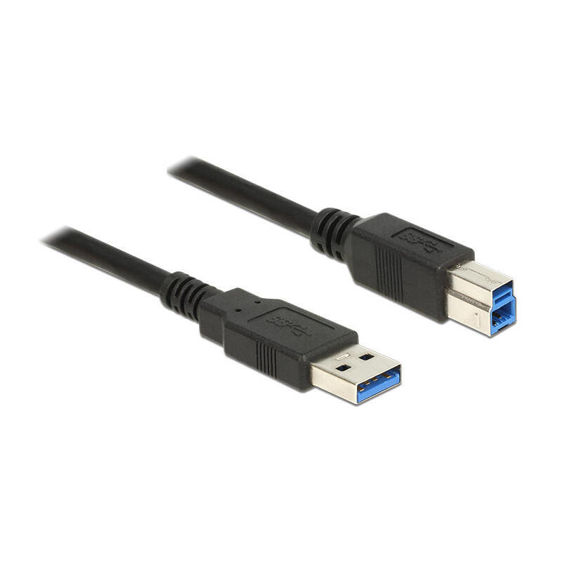 Cable Delock Usb 3.0 A Male Usb 3.0 B Male 0,5 M