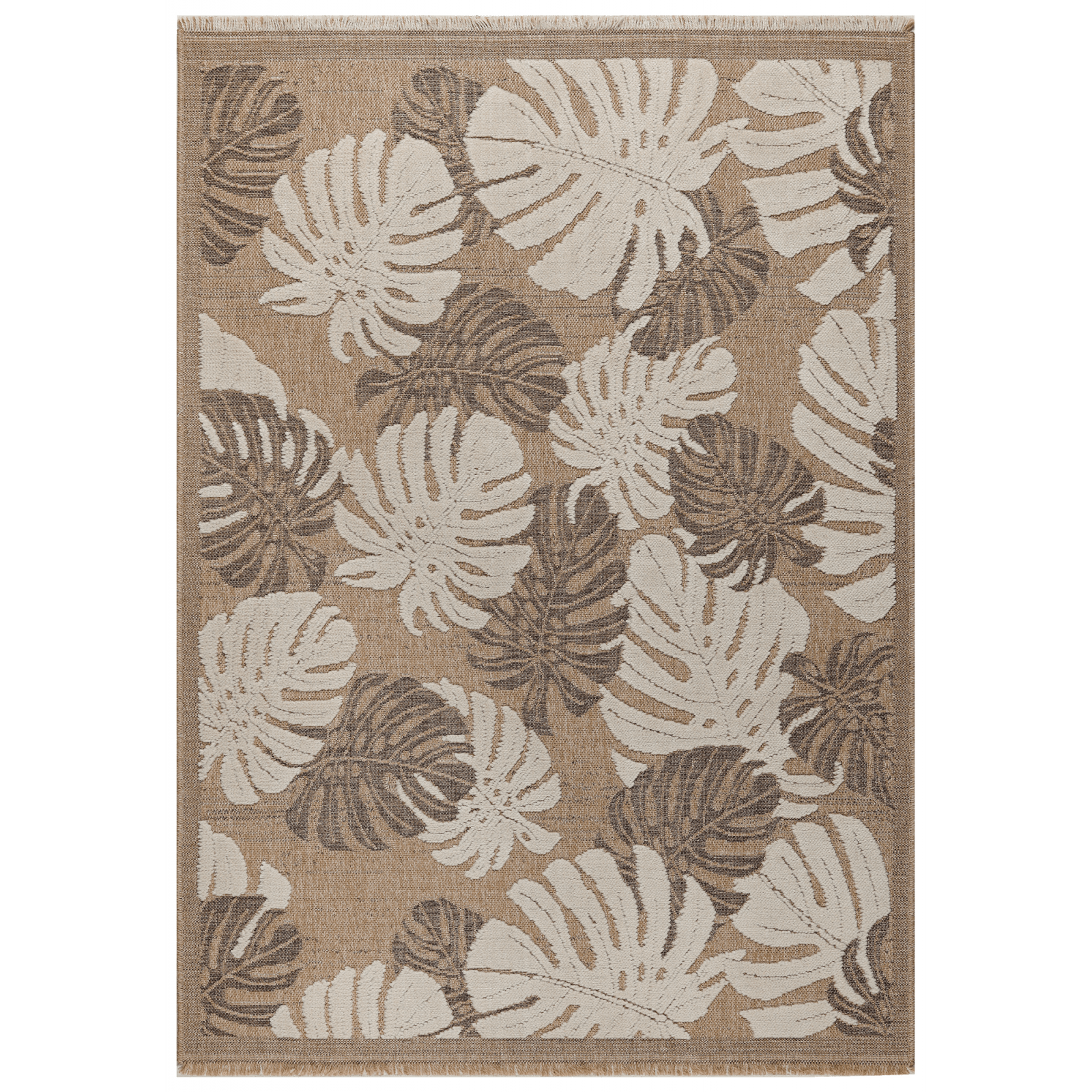 Tapis Tissé Extérieur Intérieur Tulum Jute - 160 X 230 Cm