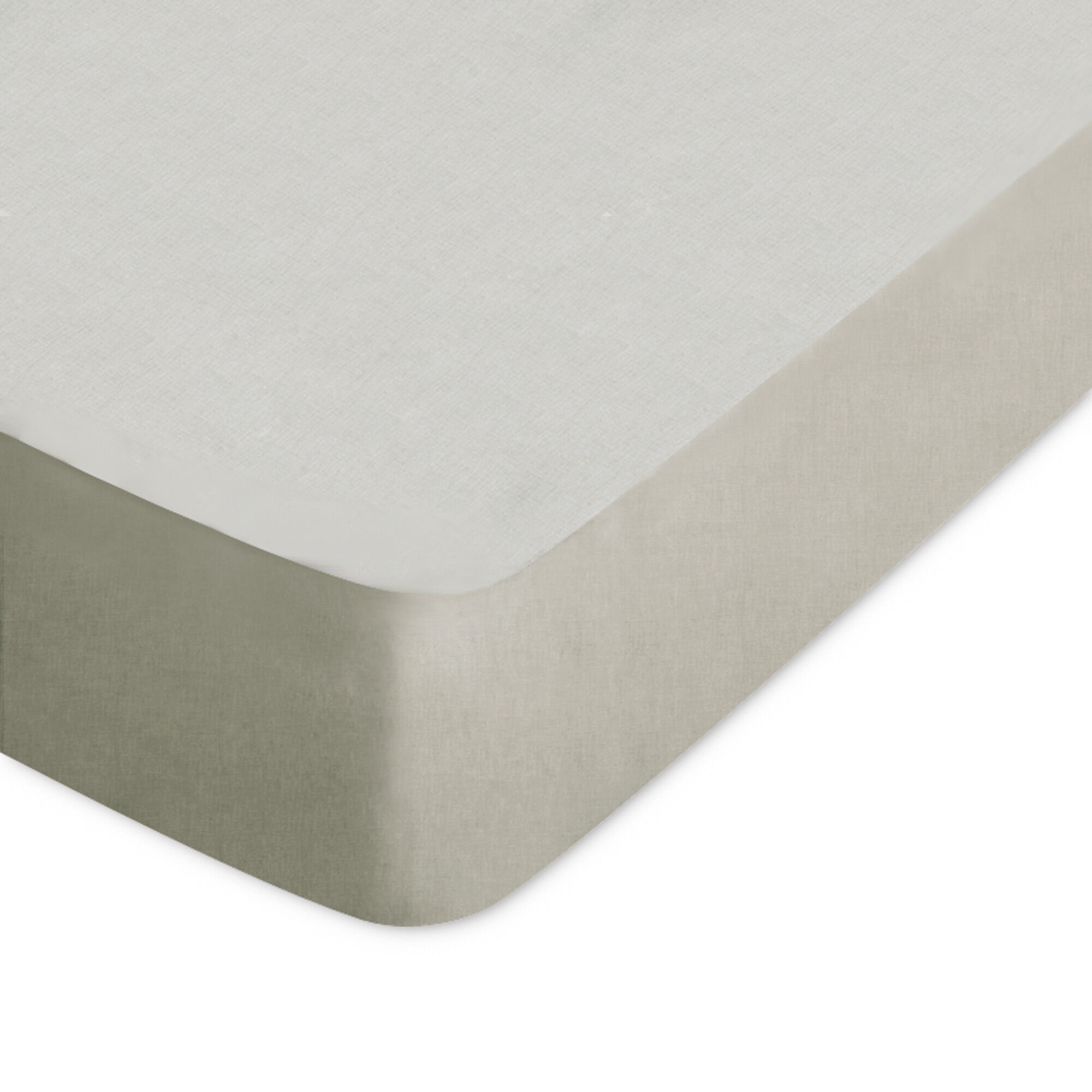 Drap Housse Uni 120x200 Cm Bonnet 40 Cm Coton Alto Marron Chamois