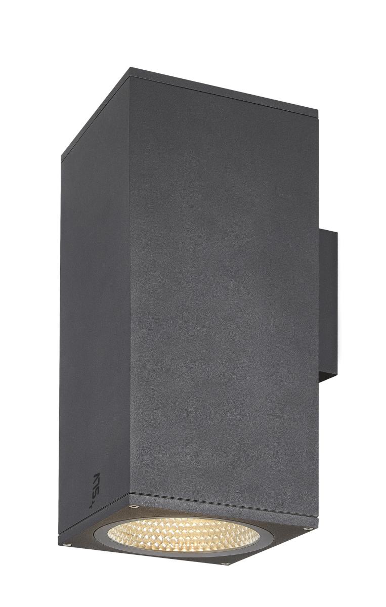 Applique Ext Enola Carré L Gris Led 53w 3000k/4000k Ip65 Up/down - Slv - 1003438