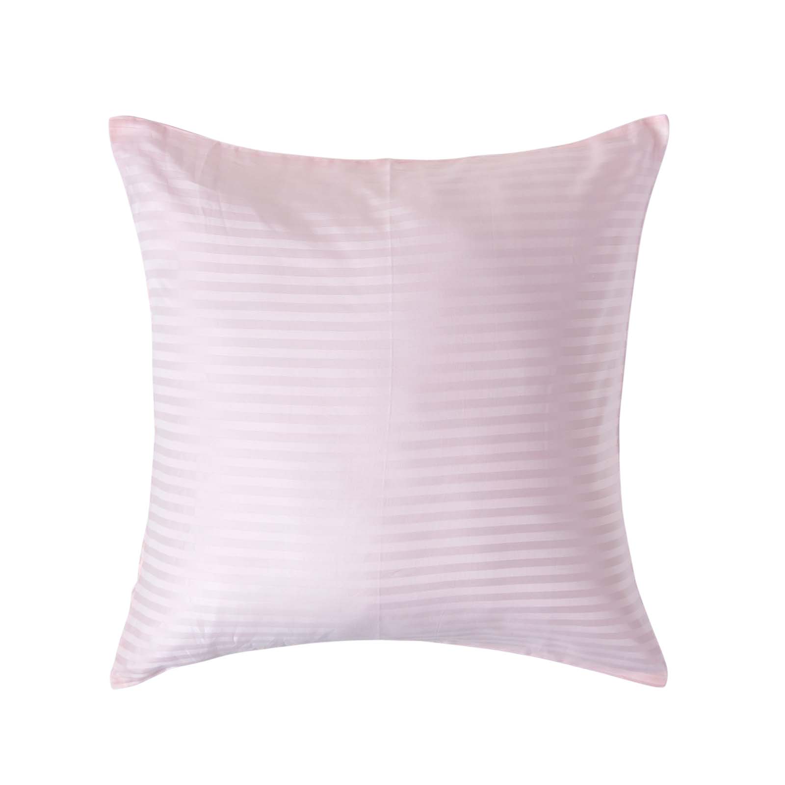 Taie D'oreiller 60x60cm Rose Coton Égyptien 330tc Homescapes