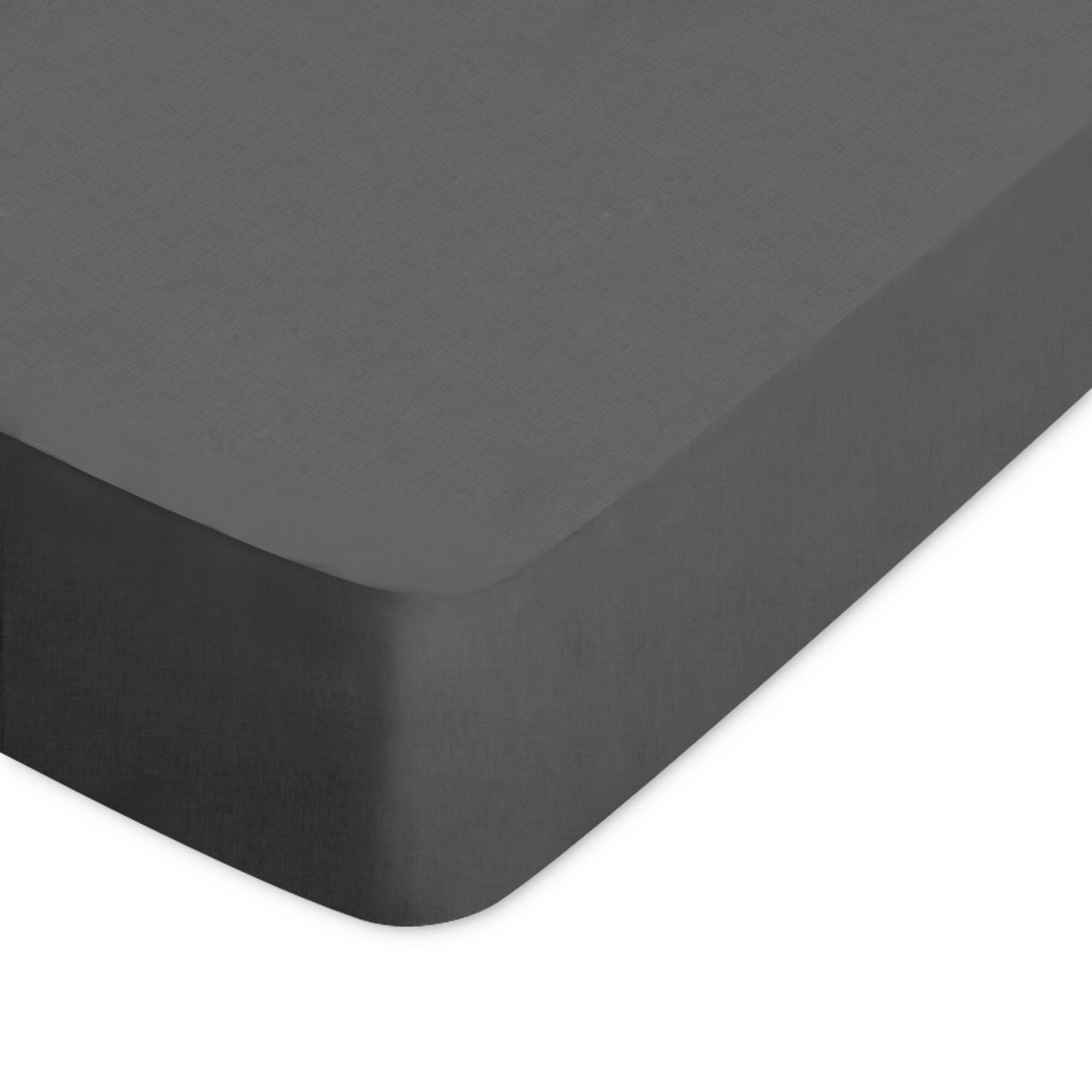 Drap Housse Uni 70x200 Cm Bonnet 30 Cm Coton Alto Manhattan