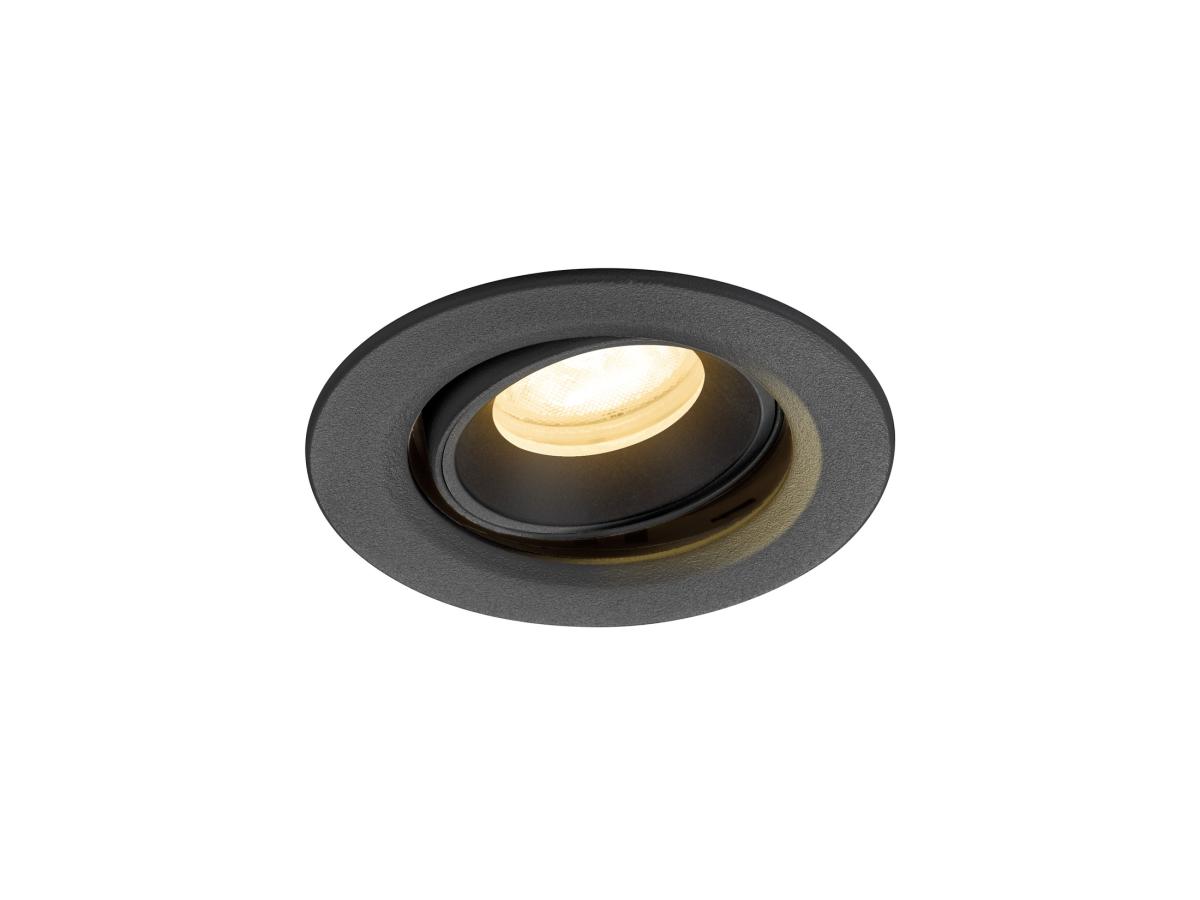 Spot Encastré Numinos® Move Xs Intérieur 3000 K 55c Ip20 Rond Noir - Slv - 1009349