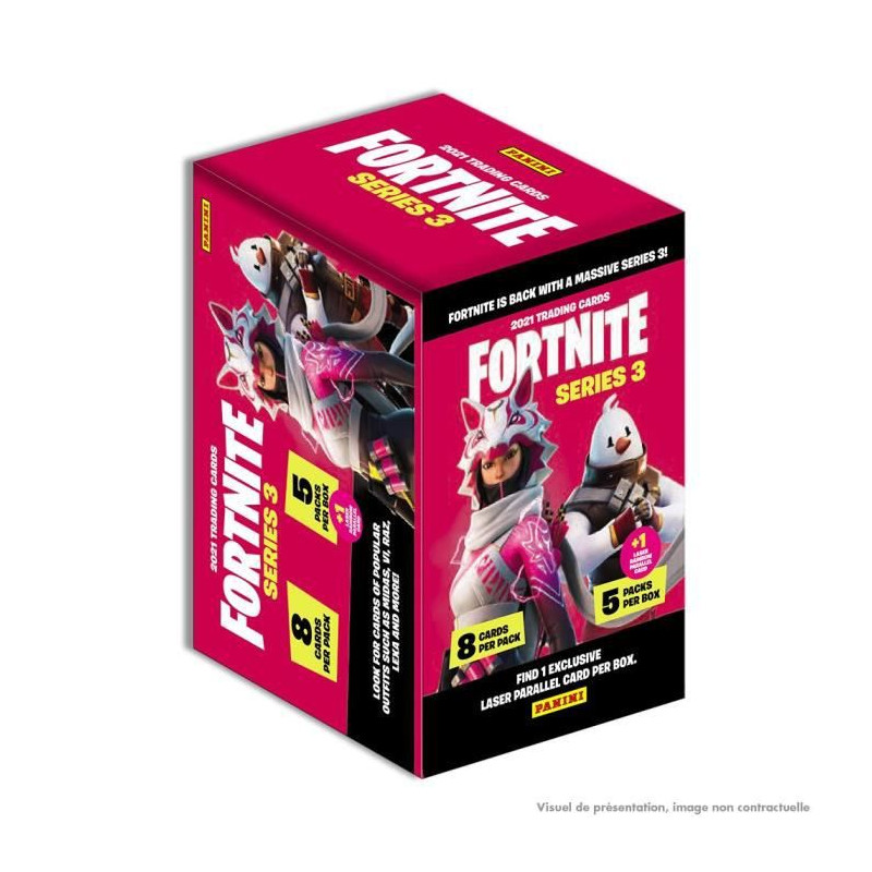 Panini - Fortnite Serie 3 Trading Cards - Boite De 18 Pochettes