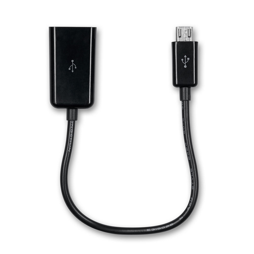 Câble Usb2.0 Femelle Vers Micro Usb Mâle 15 Cm Noir - Cable Otg