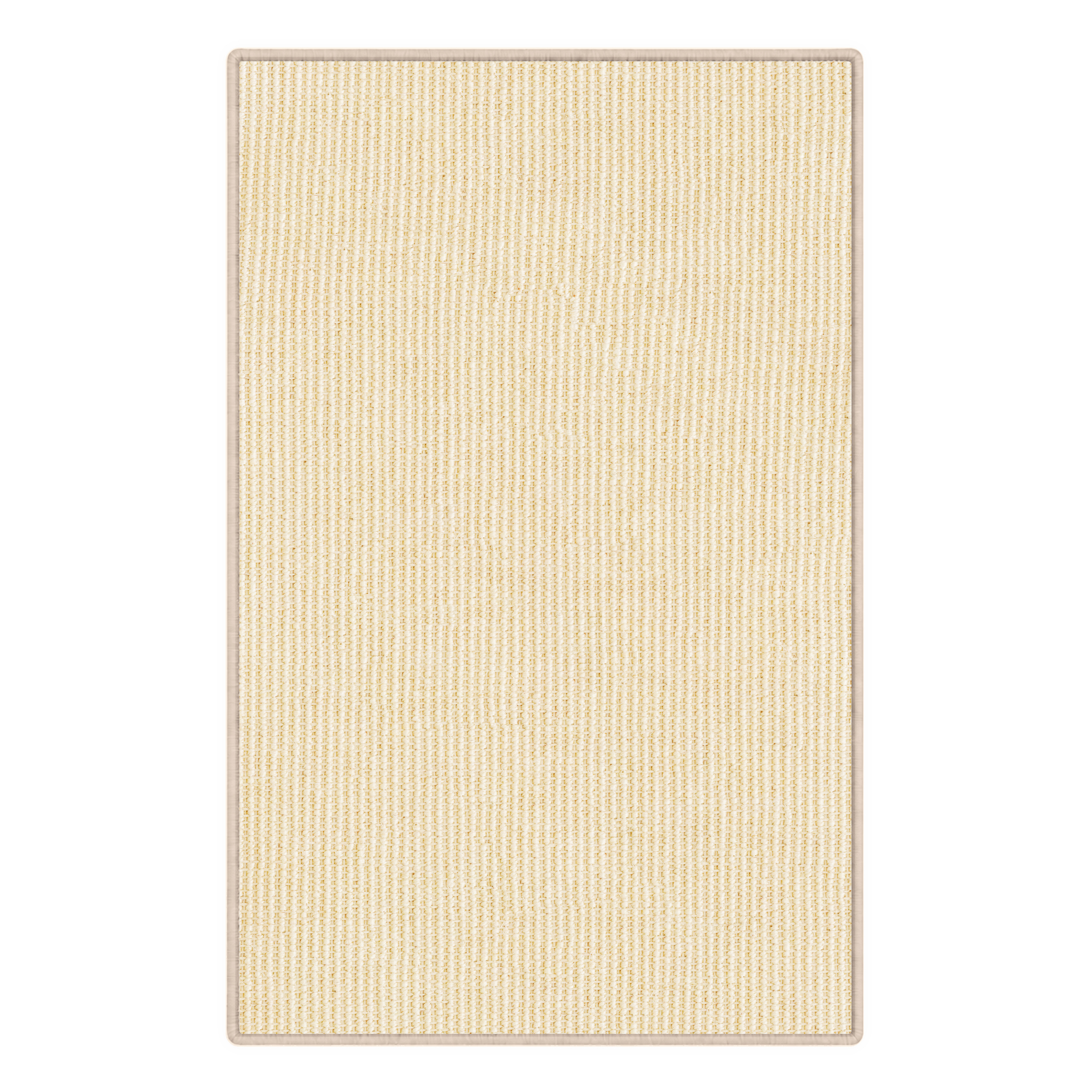 Tapis En Sisal Sur Mesure Goa Crème 40 X 250 Cm