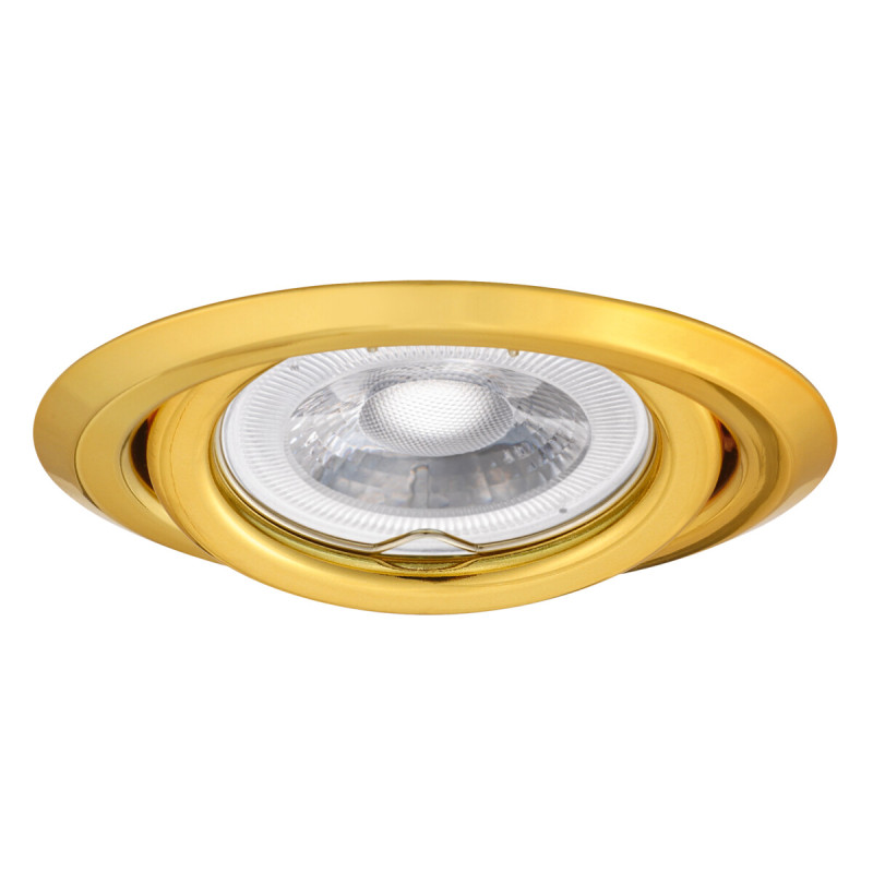 Anneau Décoratif Spot Encastré - Or - Acier - Ø97mm - Gu10/gx5.3