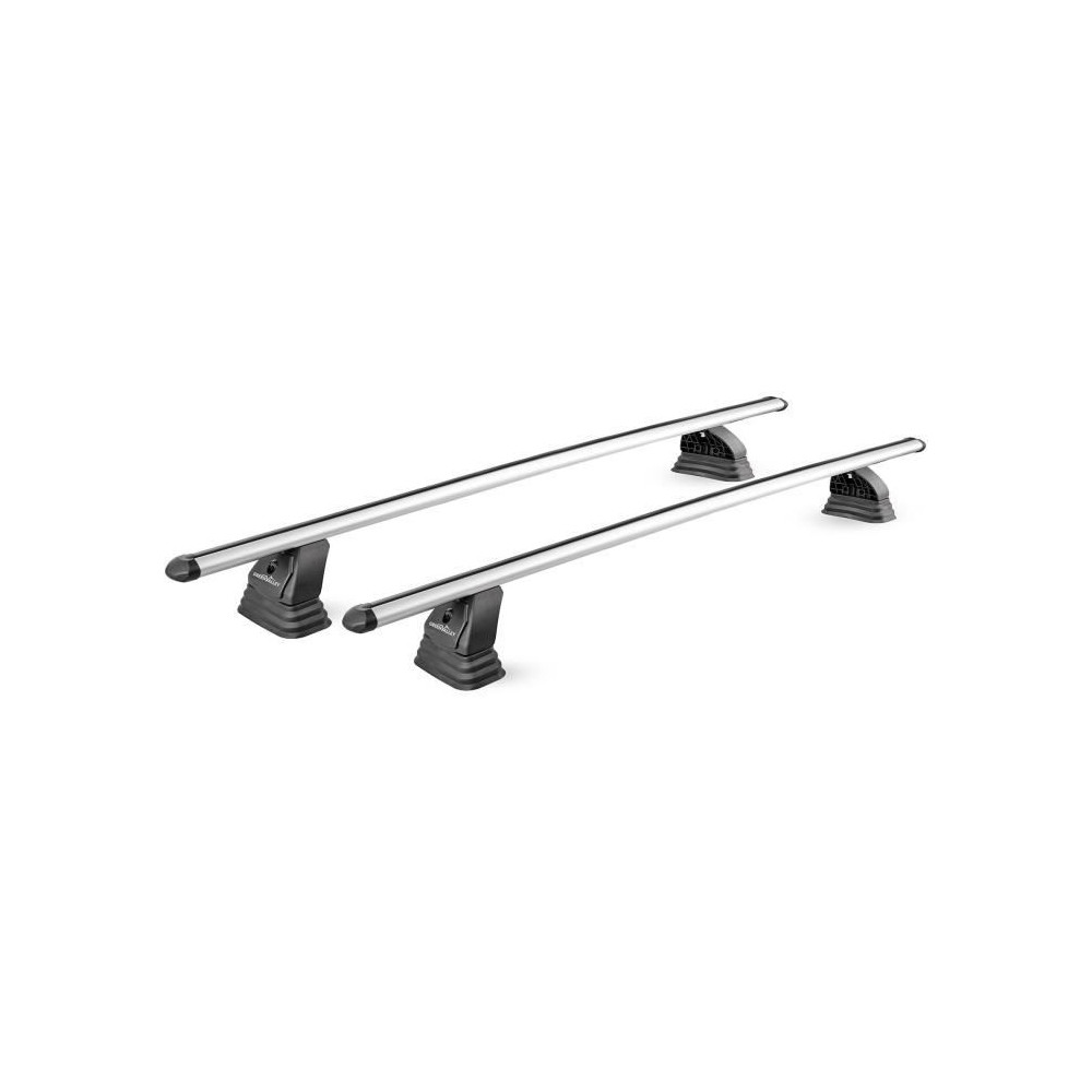 Barres De Toit Alu Green Valley Easy One N° 88 Fix Point, Set De 2, Jusqu'à 75 Kg