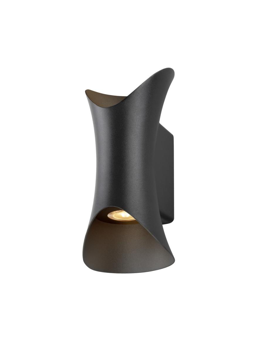 Applique Murale Modela Intérieur Up/down 2700 K Phase Noir - Slv - 1007808