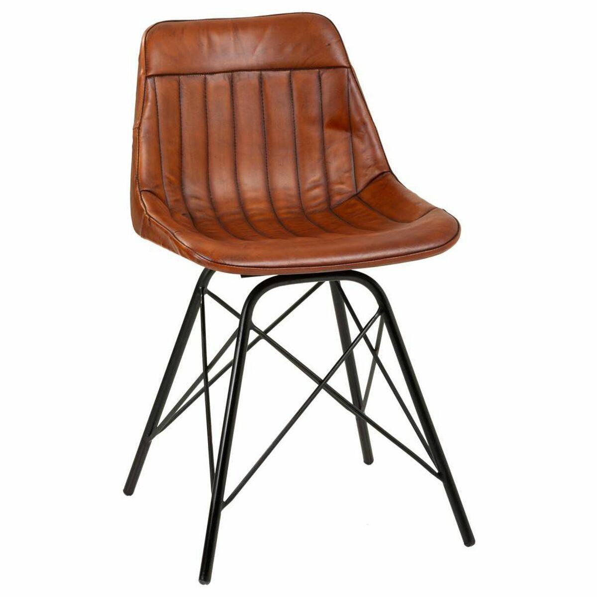 Chaise De Salle À Manger Alexandra House Living Marron 78 X 49 X 46 Cm