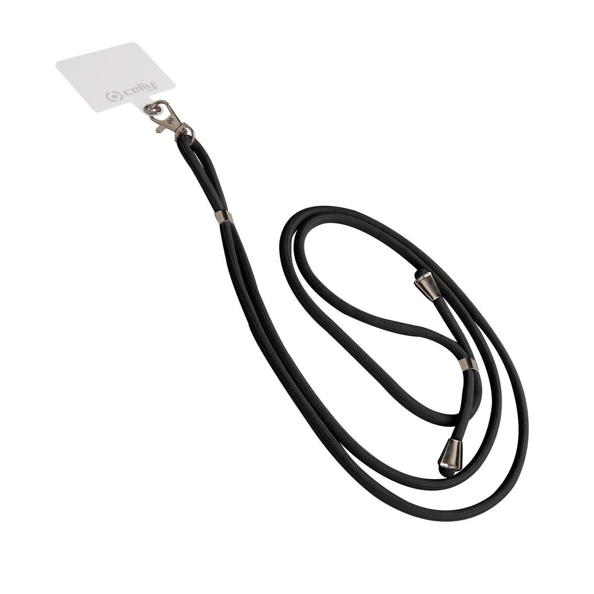 Cordon Pour Téléphone Mobile Celly Lacetunibk Noir