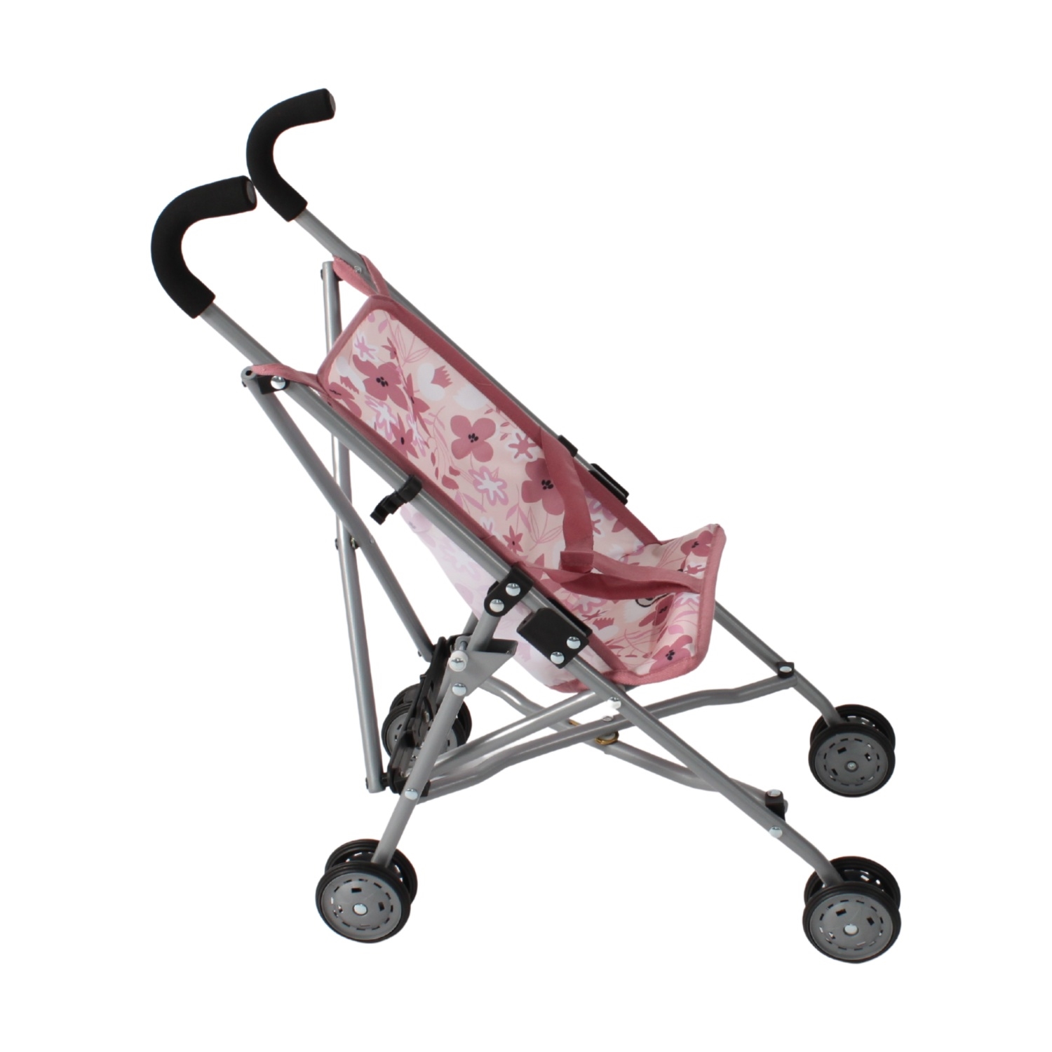 Mini-buggy Roma Fleurs Roses Rose