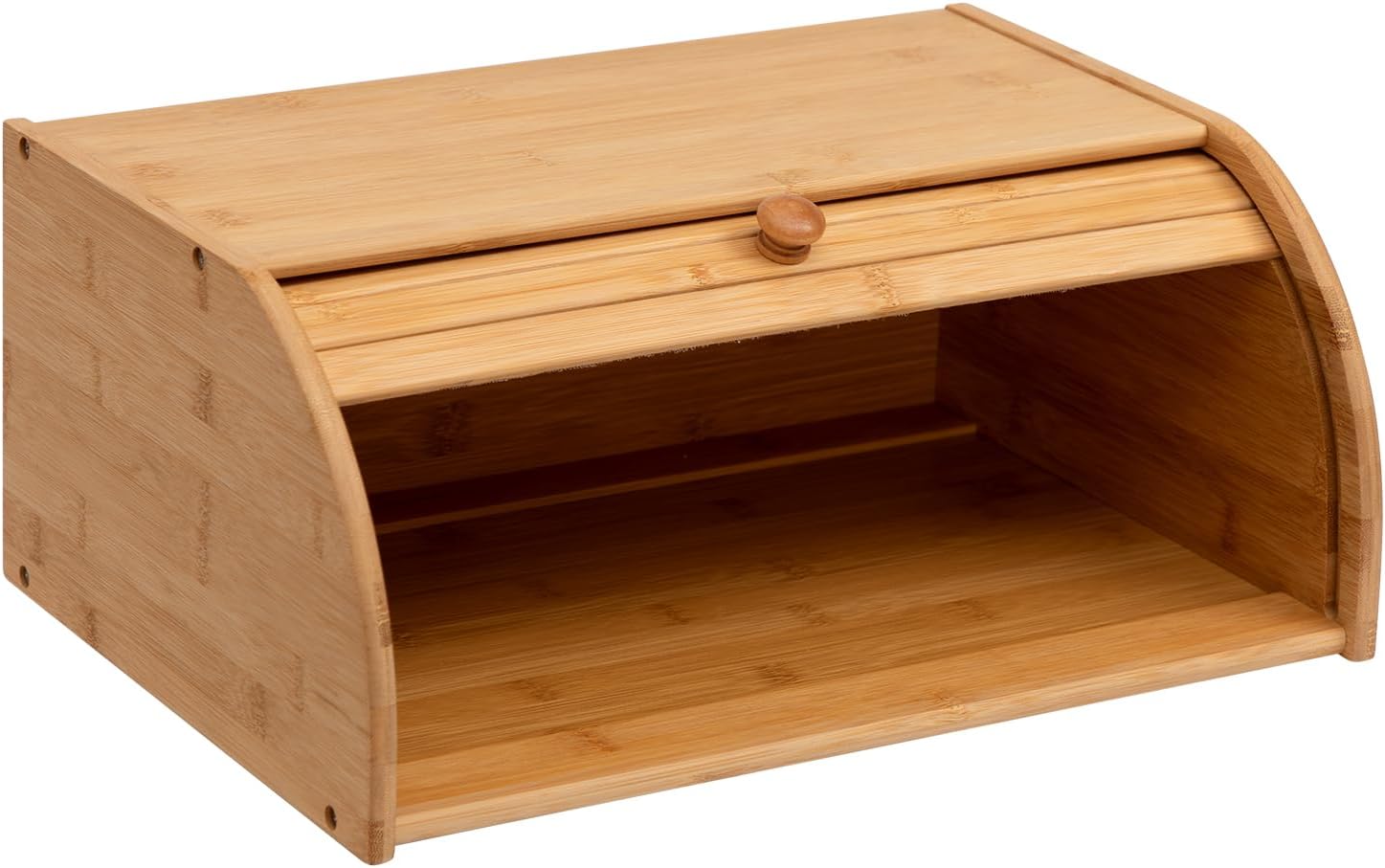 Boîte À Pain En Bambou Naturel Pour Cuisine
