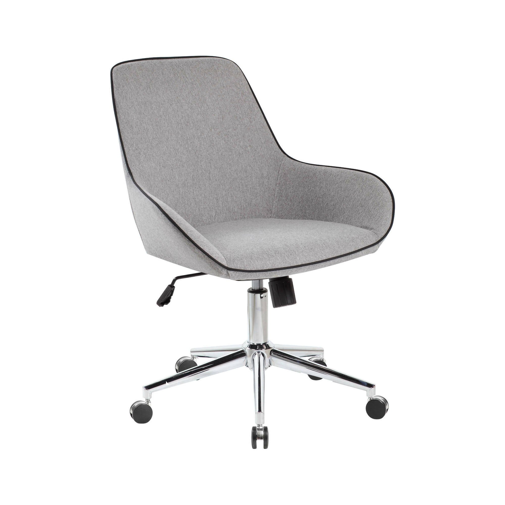 Chaise De Bureau,gris,66x59h98 Cm