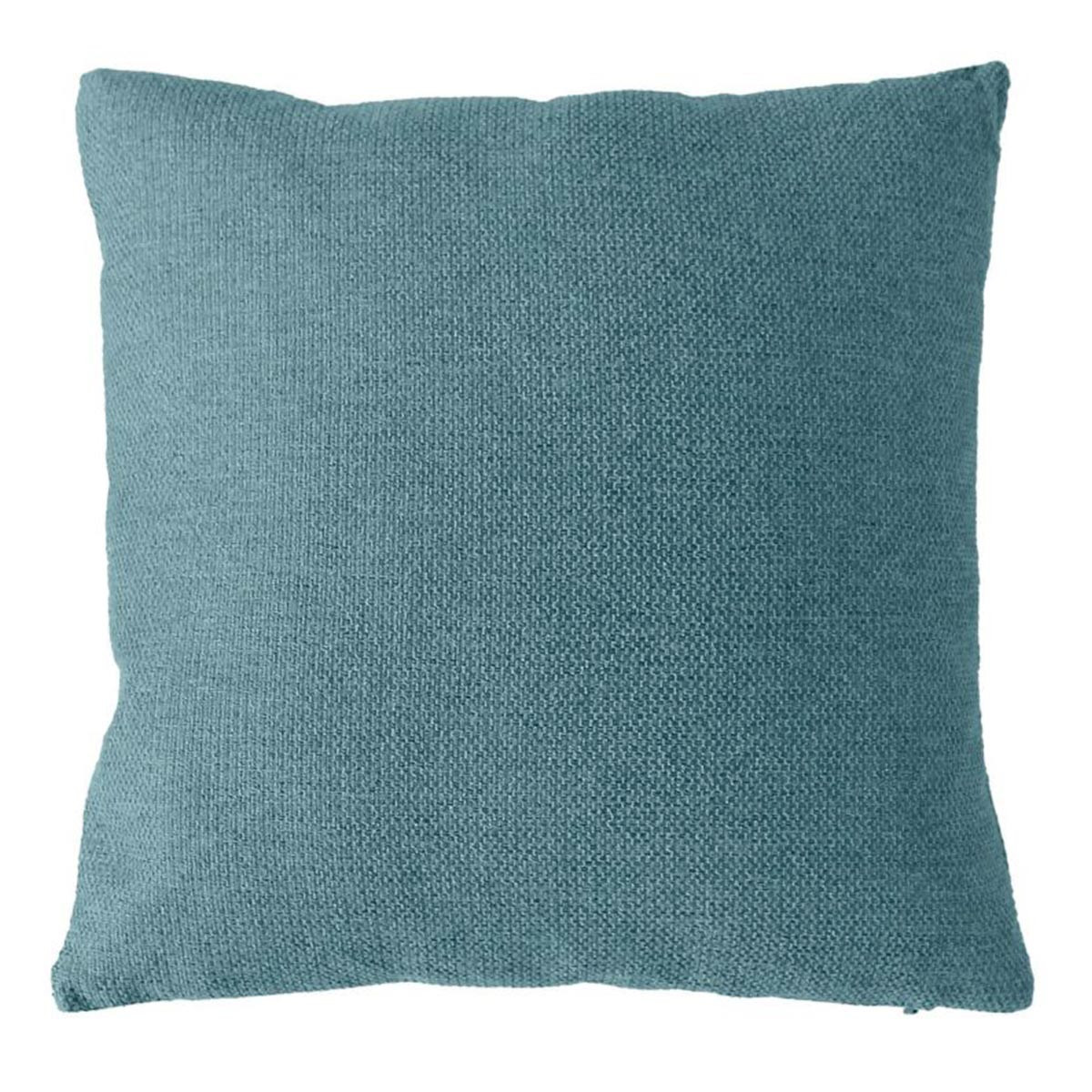 Coussin Déco En Velours "lagarta" 40x40cm Bleu Canard