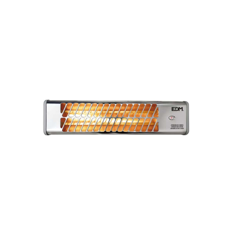Chauffage Pivotable Edm - Pour Salle De Bain - 1200w - 53x13,5x6cm - 07108