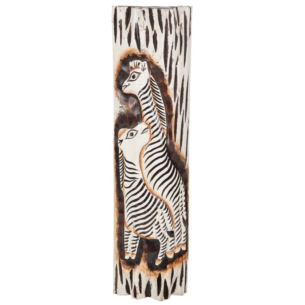 Panneau Girafe En Bois 14x05x50h