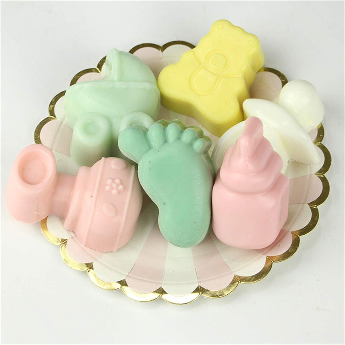 Moule En Silicone Pour Muffins, Gâteau Au Chocolat, Moule À Savons, Cupcake Et Gelée - Petits Pieds