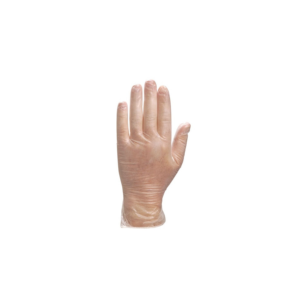 Gants Jetables Vinyle Dépoudrés Taille 9 Delta Plus Boîte 10