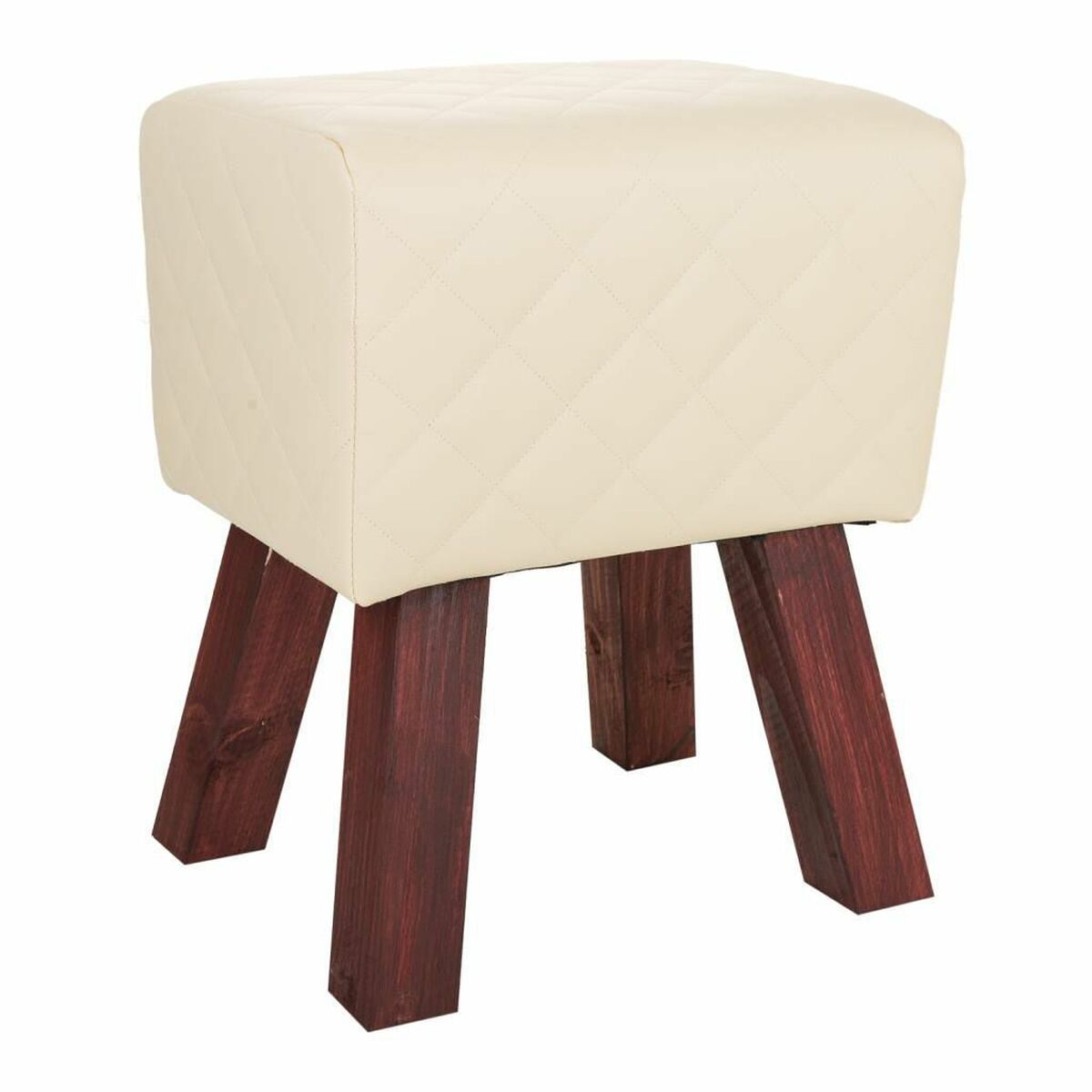 Tabouret Alexandra House Living Pvc Bois Mdf 30 X 47 X 36 Cm