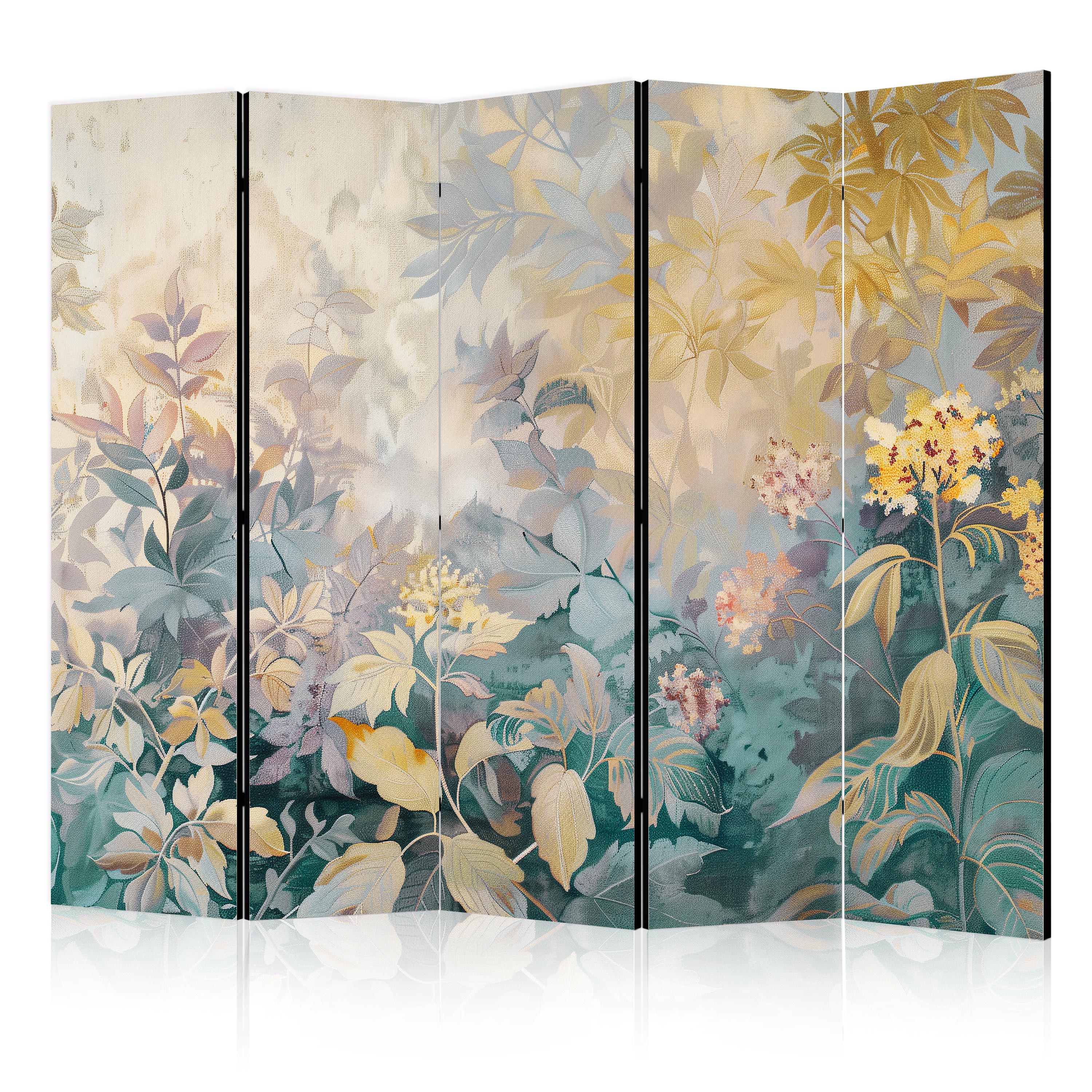 Paravent - Tapisserie Prairie Et Fleurs - Kilim Printemps 225x172