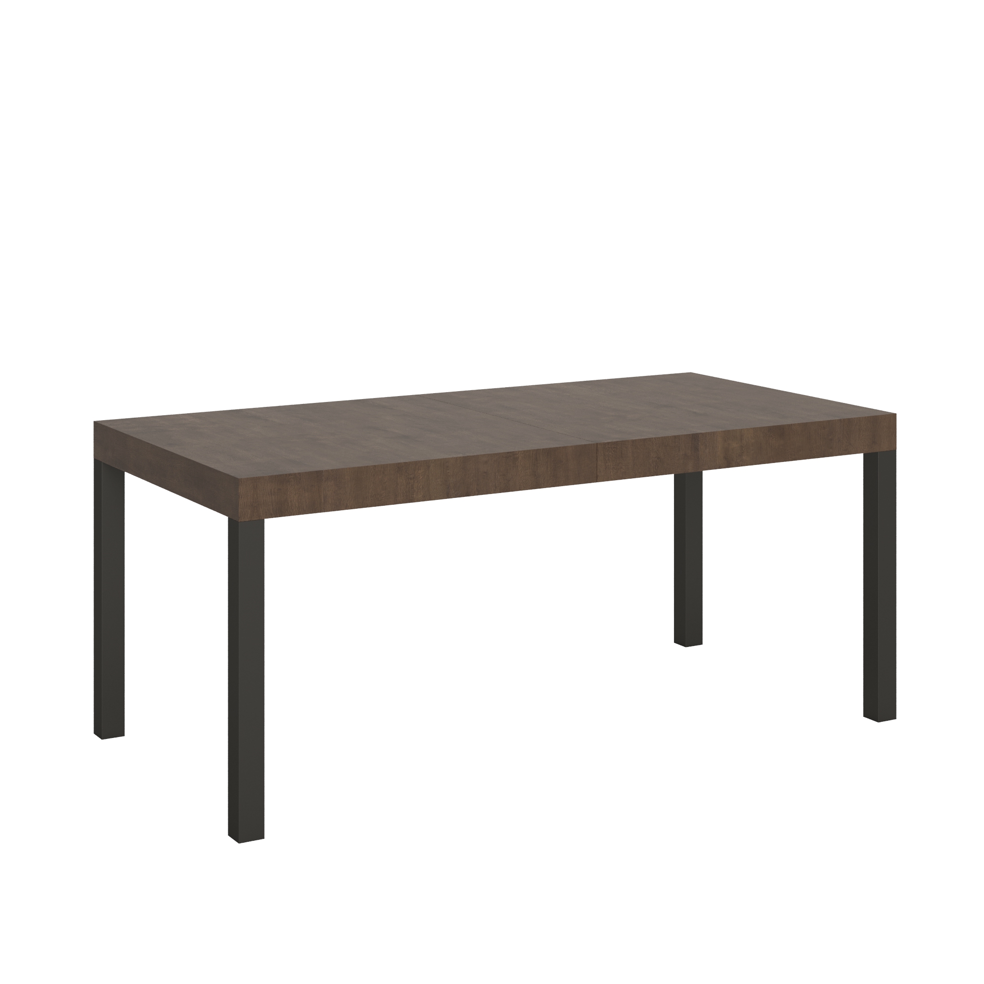 Table Extensible 200/304x90 Cm Everyday Pieds Noyer Anthracite