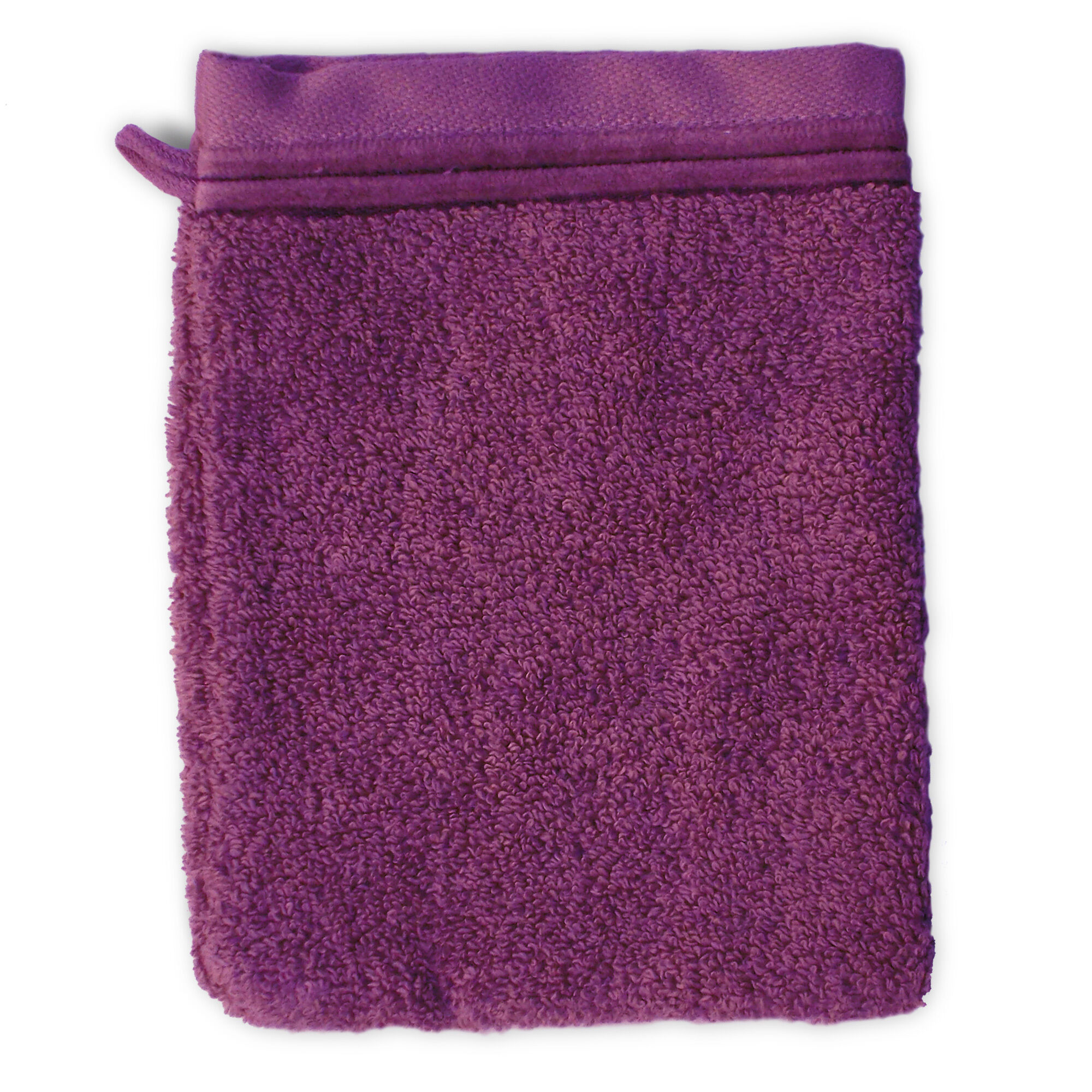 Gant De Toilette 16x21 Cm Juliet Prune 520g/m2