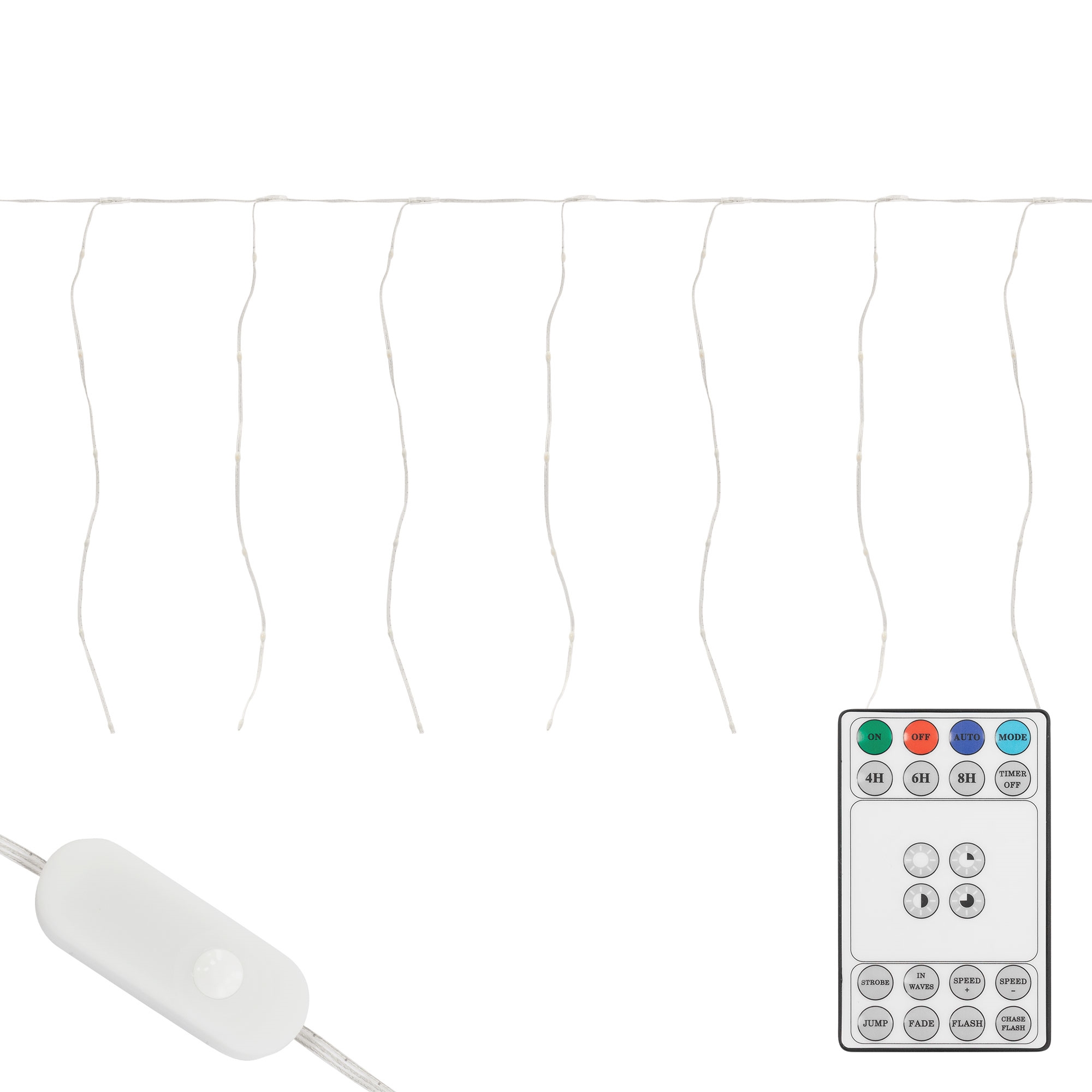Rideau Lumineux À Led Pour Décoration De Noël Blanc Chaud Avec Minuterie 600 Cm