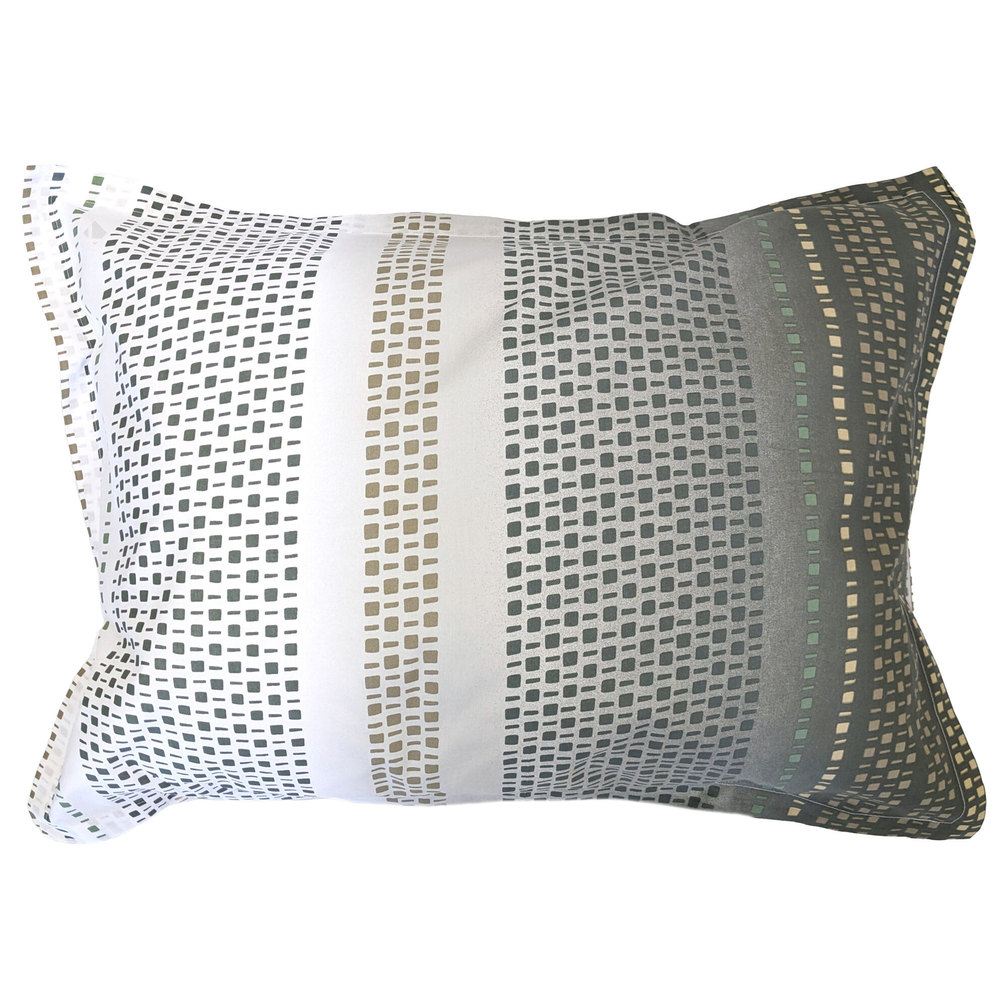 Taie D'oreiller 50x70 Cm Coton Niagara Vert Kaki