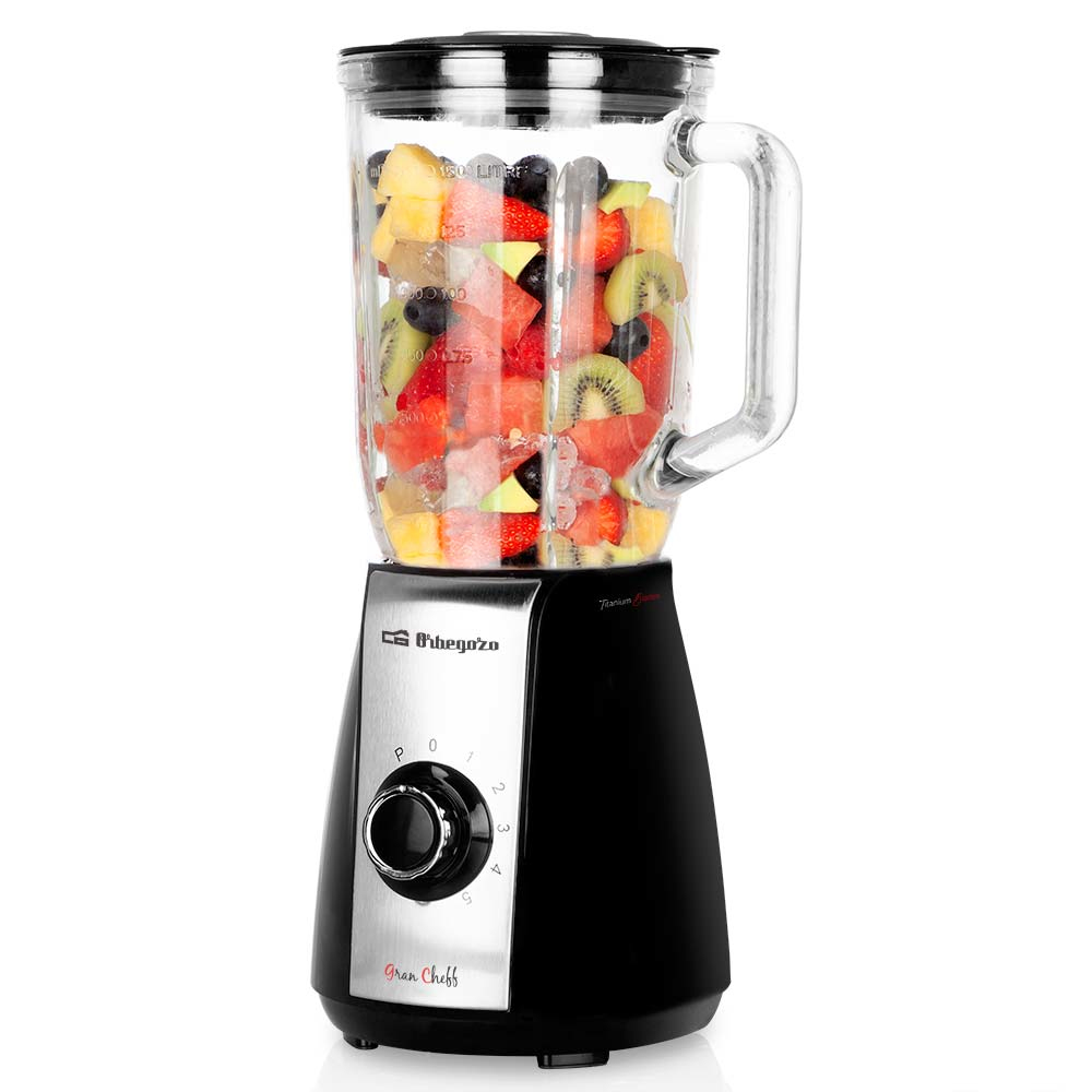 Orbegozo Bv 6575 Blender 1,5 L Mélangeur De Table 600 W Noir