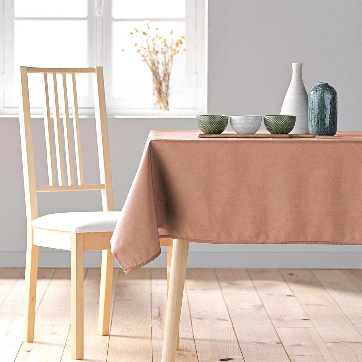 Nappe Antitache "essentiel" 140x200cm Rose Blush