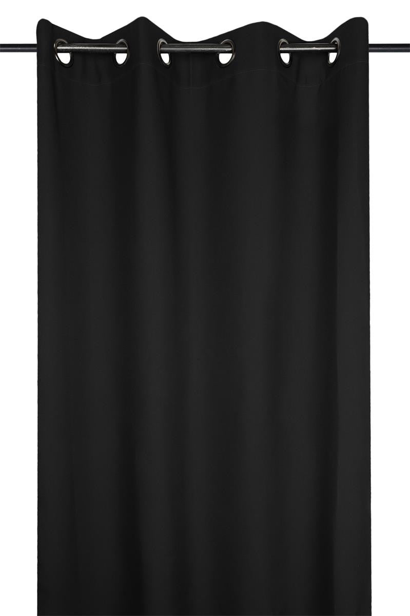 Rideau Nelson Doublé Noir 135x240 Cm