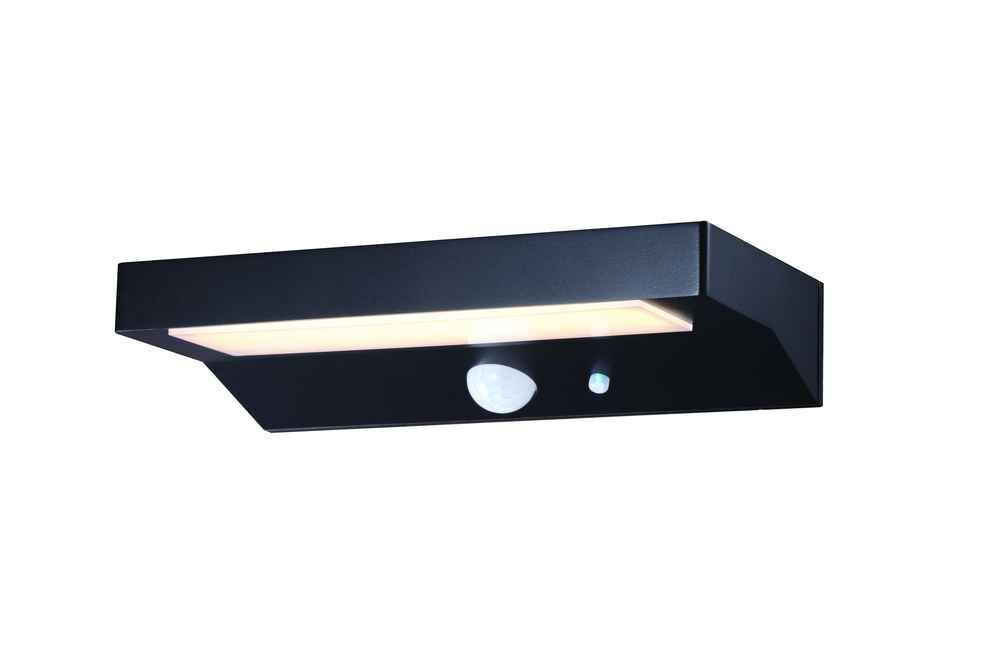 Tecno: Applique Murale Led Solaire 600 Lumens Avec Détecteur De Mouvement