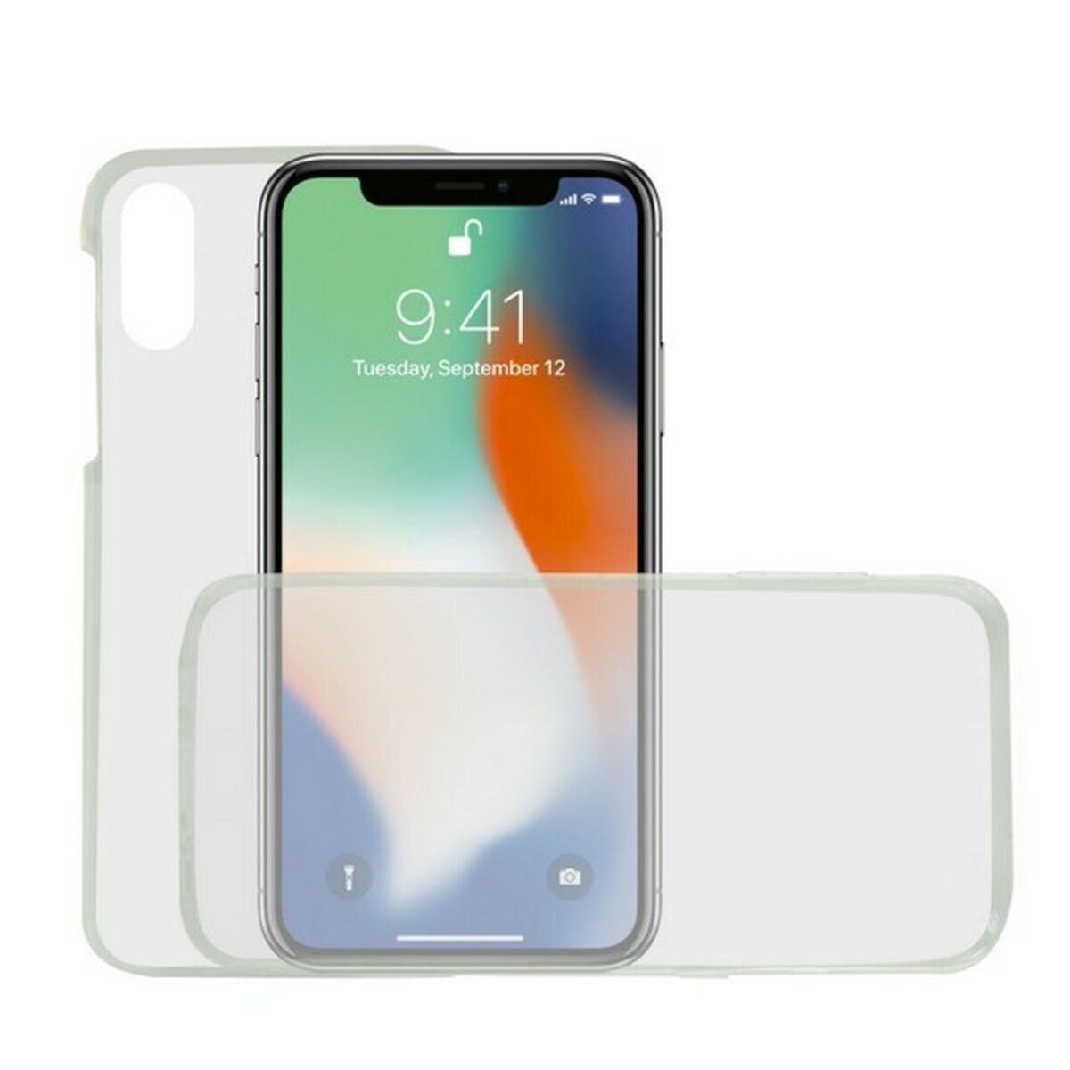 Protection Pour Téléphone Portable Iphone Xr Ksix Flex 360 (2 Pcs)