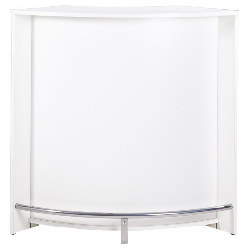 Meuble Bar Beaux Meubles Pas Chers 106,9 X 53,3 X 104,8 Cm Blanc Panneaux Mélaminés