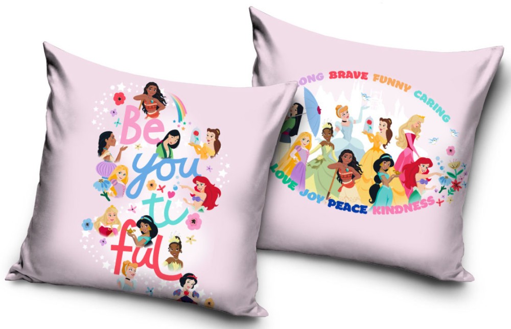 Coussin Décoratif Princesse Disney 40x40 Cm
