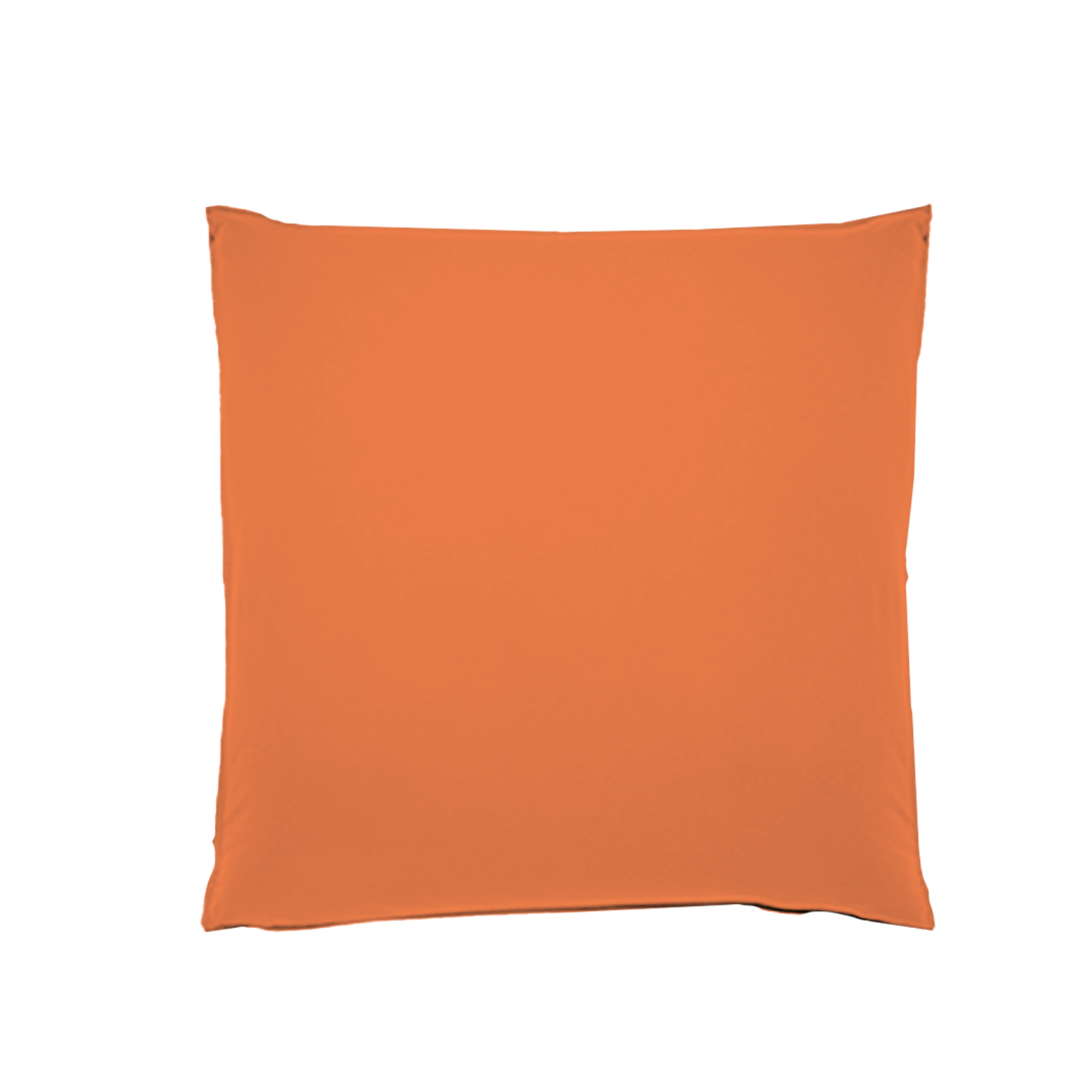 Taie D'Oreiller En Coton 57 Fils Orange