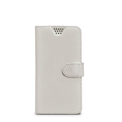 Celly Wally Unica Coque De Protection Pour Téléphones Portables 10,2 Cm (4") Étui Avec Portefeuille Blanc